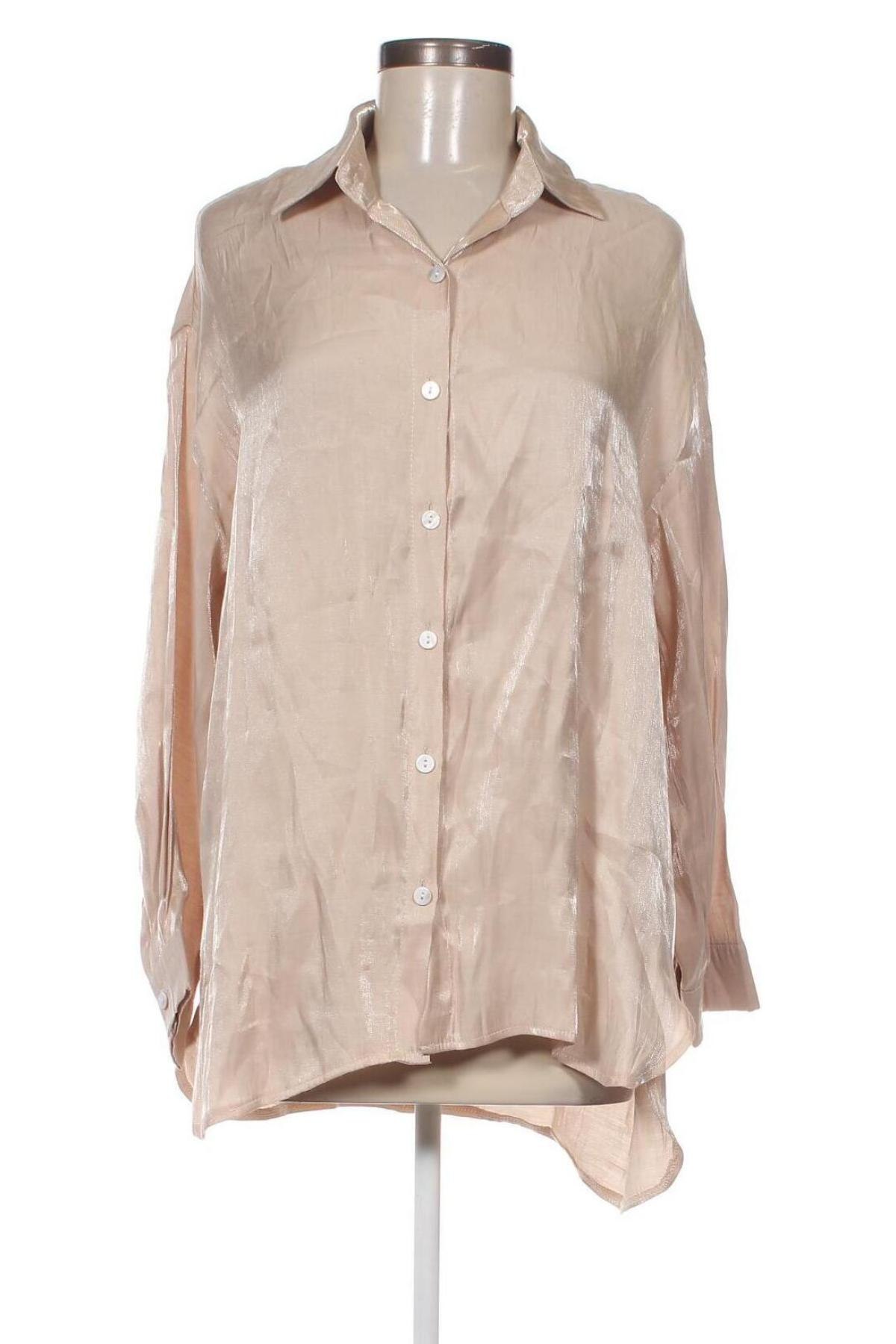 Dámska košeľa  SHEIN, Veľkosť S, Farba Béžová, Cena  14,18 €