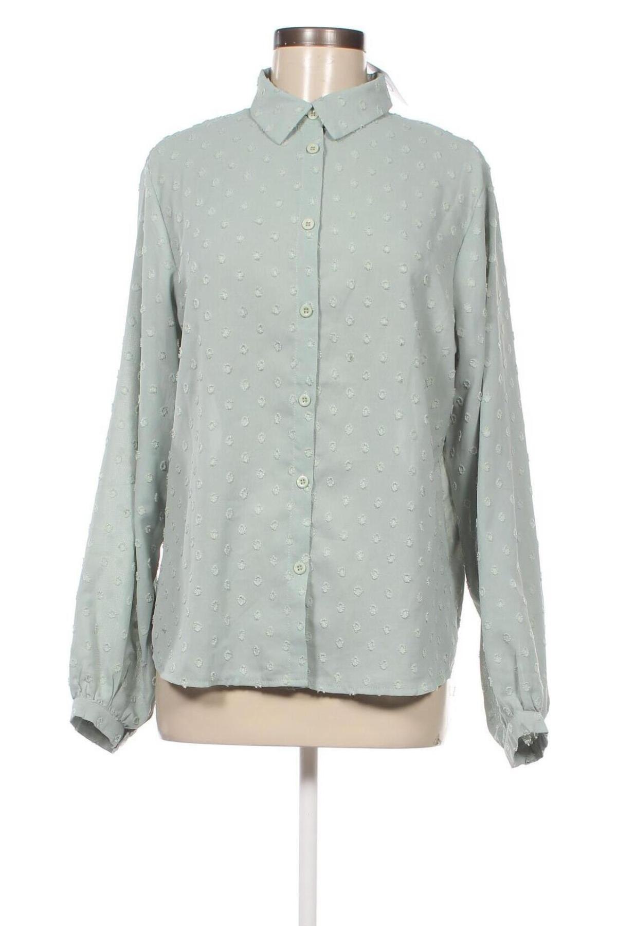 Γυναικείο πουκάμισο Sisters Point, Μέγεθος L, Χρώμα Πράσινο, Τιμή 9,88 €