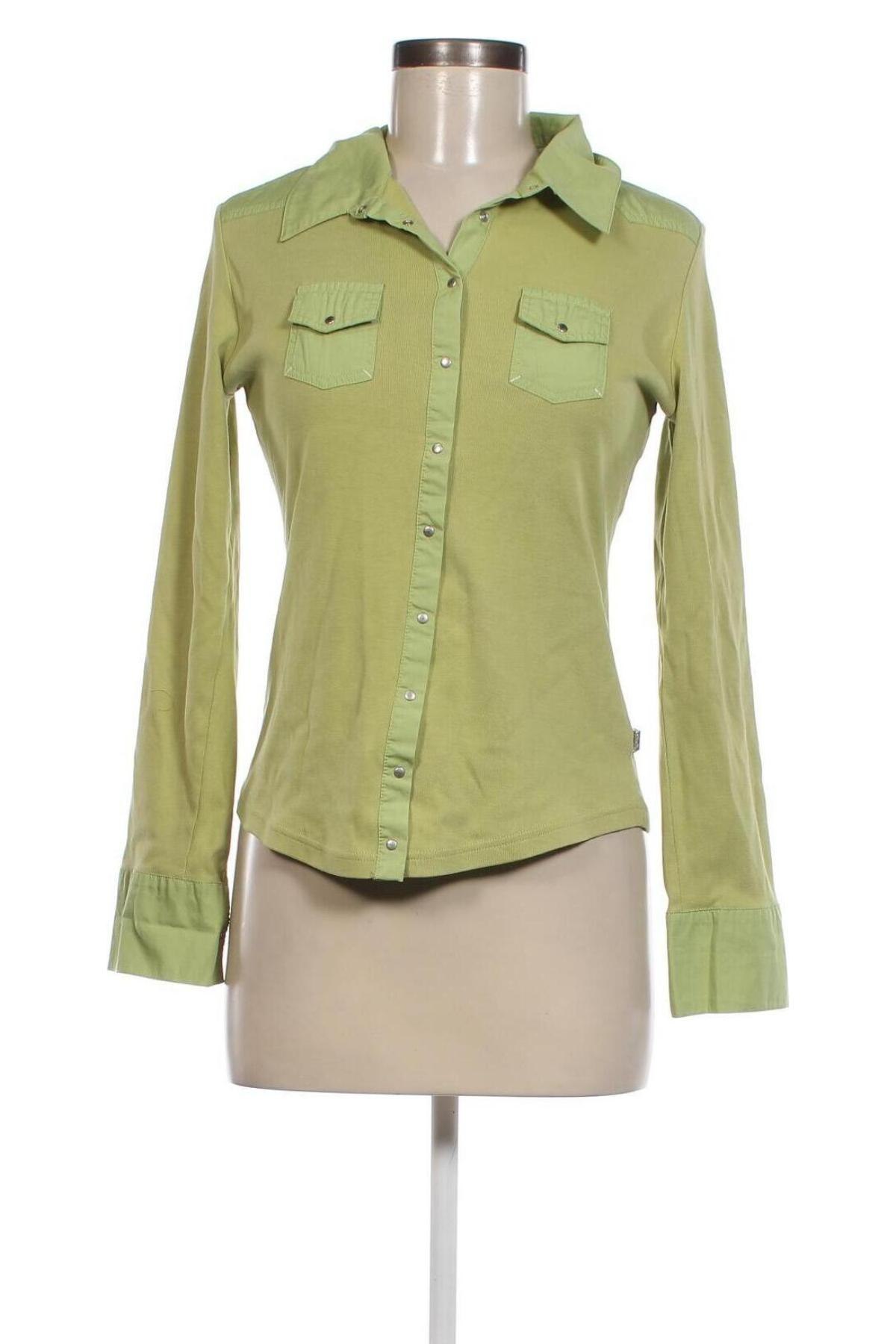 Γυναικείο πουκάμισο Street One, Μέγεθος M, Χρώμα Πράσινο, Τιμή 4,21 €