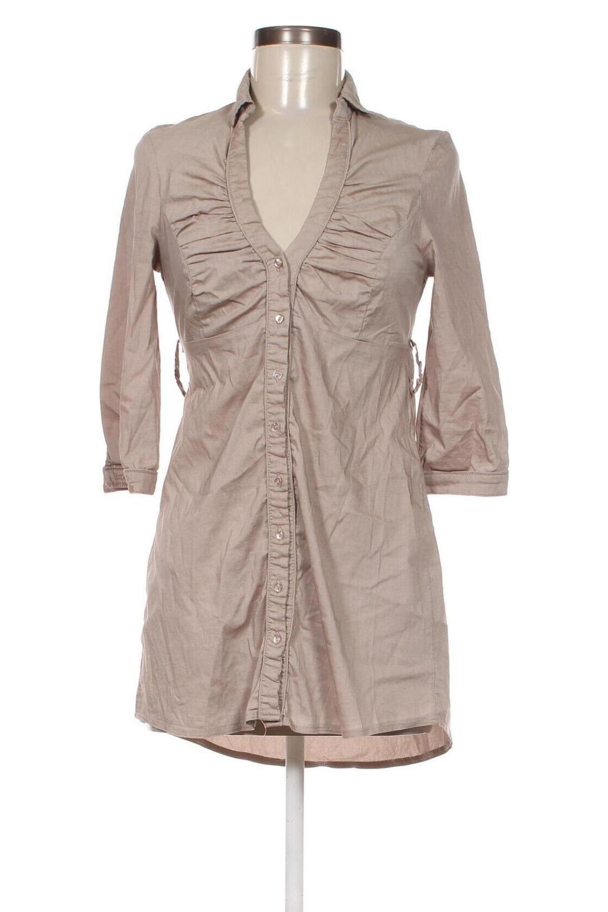 Γυναικείο πουκάμισο Tally Weijl, Μέγεθος M, Χρώμα  Μπέζ, Τιμή 6,52 €