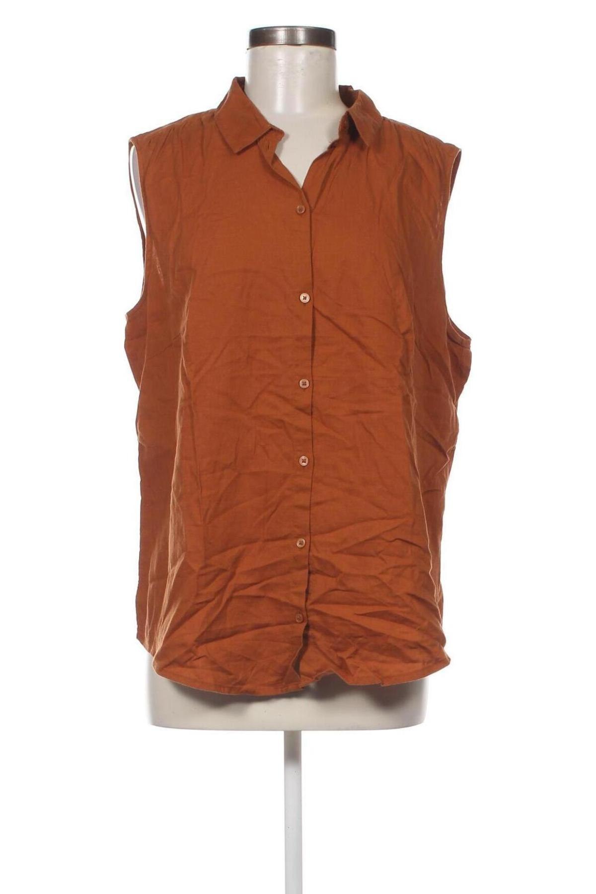 Дамска риза Tom Tailor, Размер XL, Цвят Оранжев, Цена 34,65 лв.