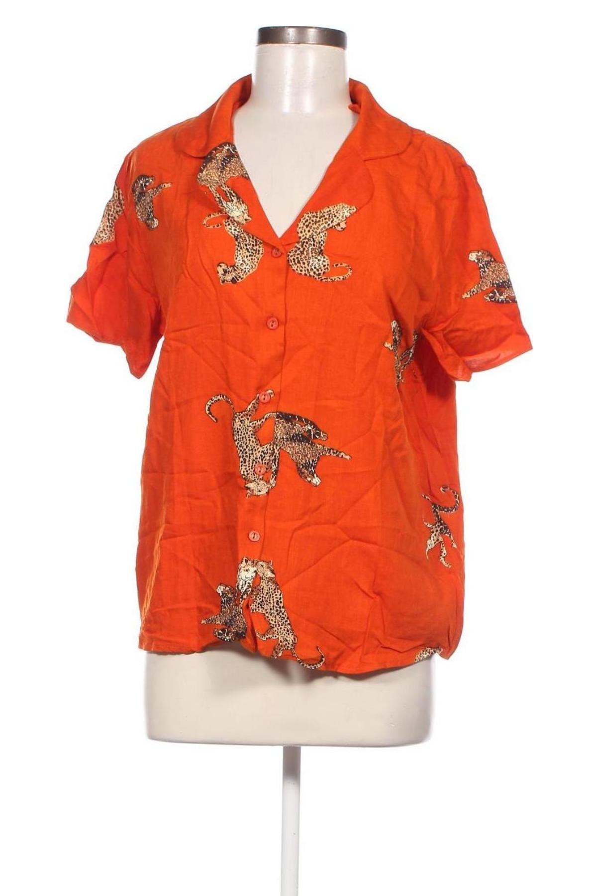 Dámská košile  Trendyol, Velikost M, Barva Oranžová, Cena  391,00 Kč