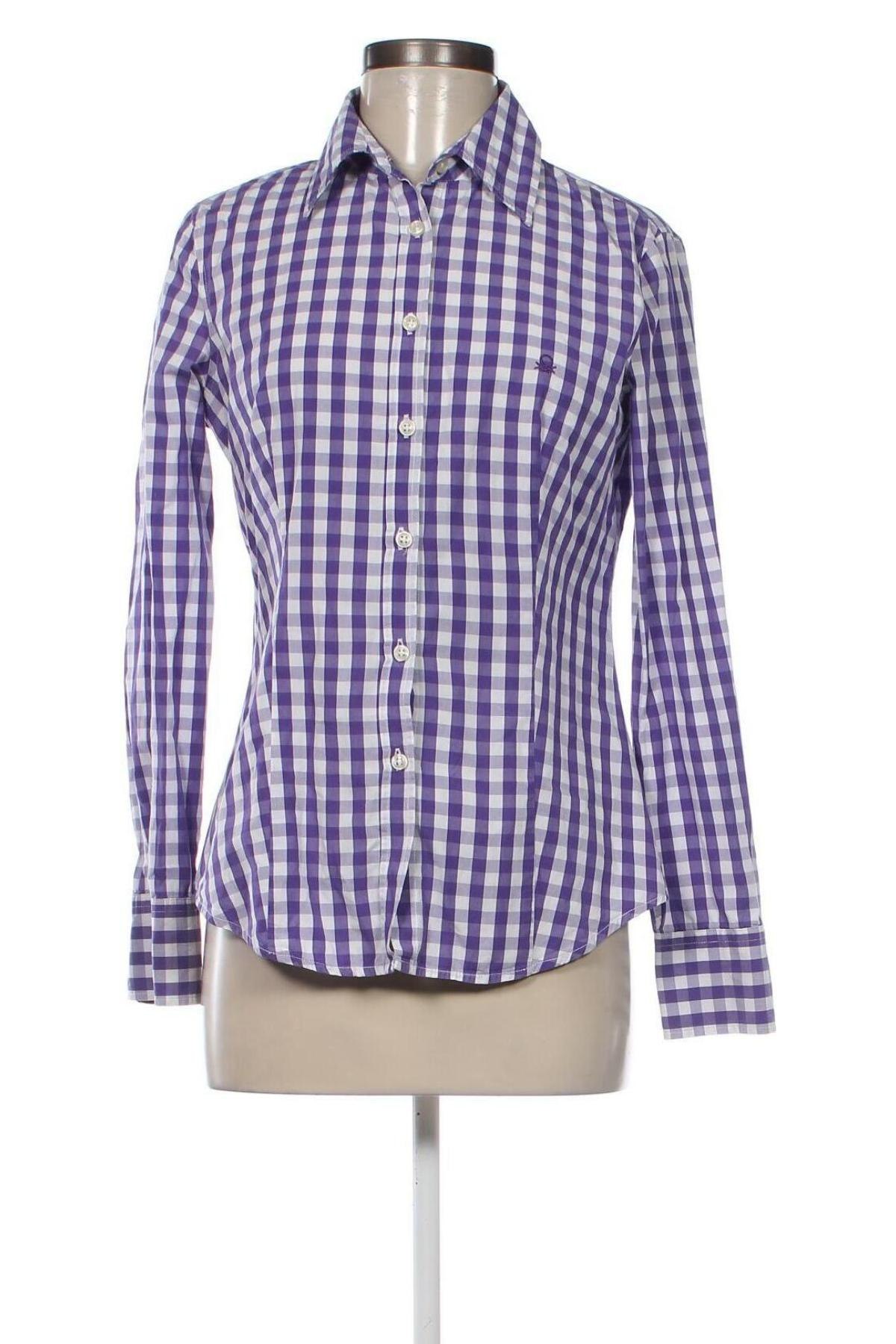 Γυναικείο πουκάμισο United Colors Of Benetton, Μέγεθος M, Χρώμα Πολύχρωμο, Τιμή 4,00 €