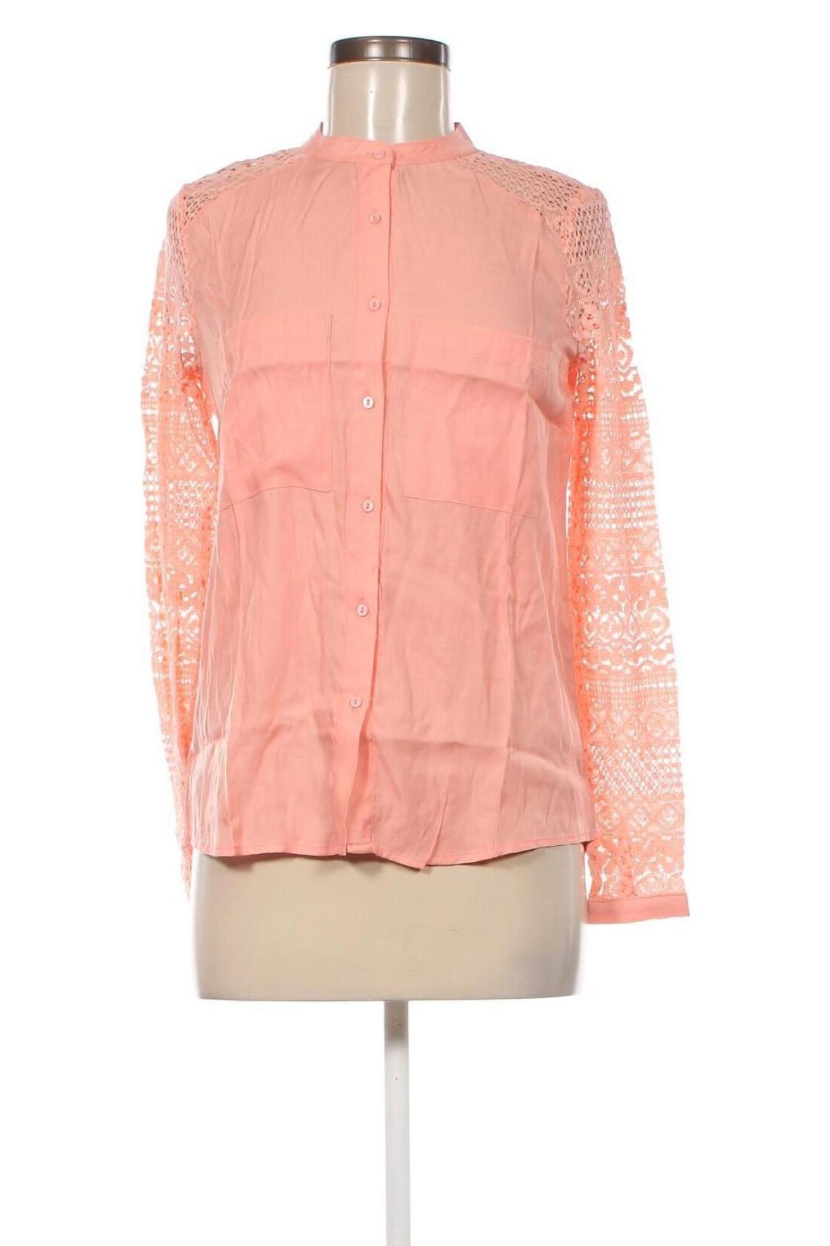 Γυναικείο πουκάμισο VILA, Μέγεθος XS, Χρώμα Ρόζ , Τιμή 13,14 €