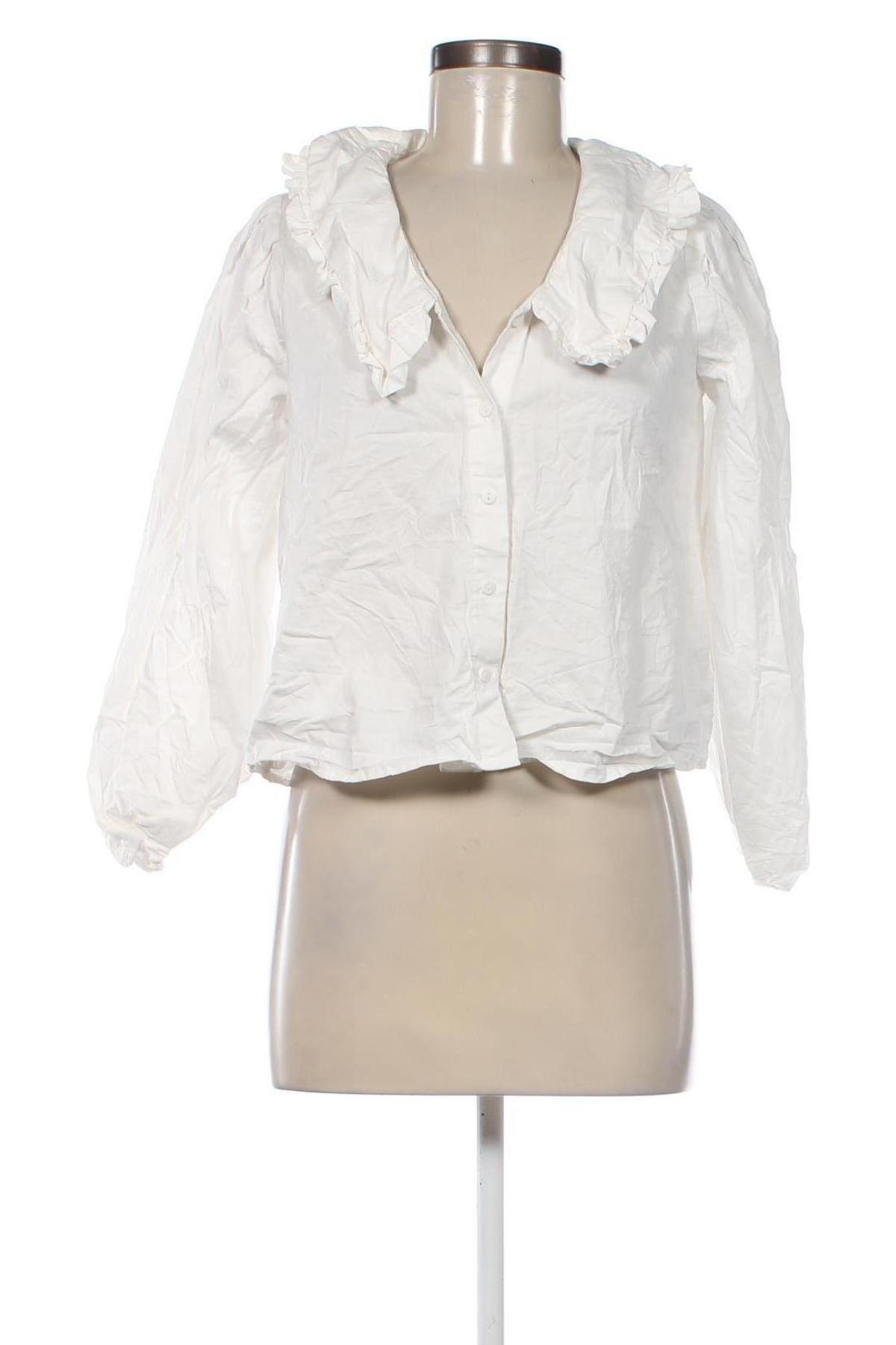 Γυναικείο πουκάμισο Vero Moda, Μέγεθος S, Χρώμα Λευκό, Τιμή 12,37 €