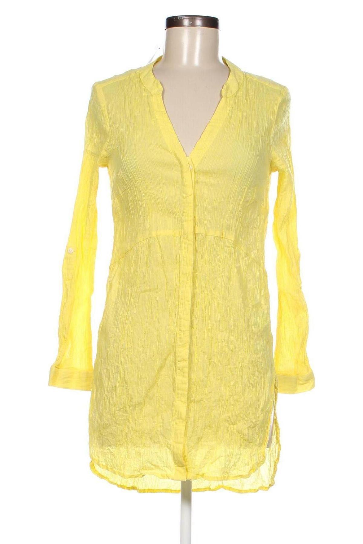 Дамска риза Woman By Tchibo, Размер S, Цвят Жълт, Цена 7,50 лв.