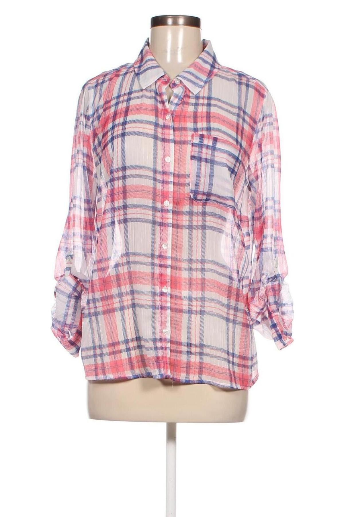Γυναικείο πουκάμισο Woman By Tchibo, Μέγεθος L, Χρώμα Πολύχρωμο, Τιμή 8,35 €
