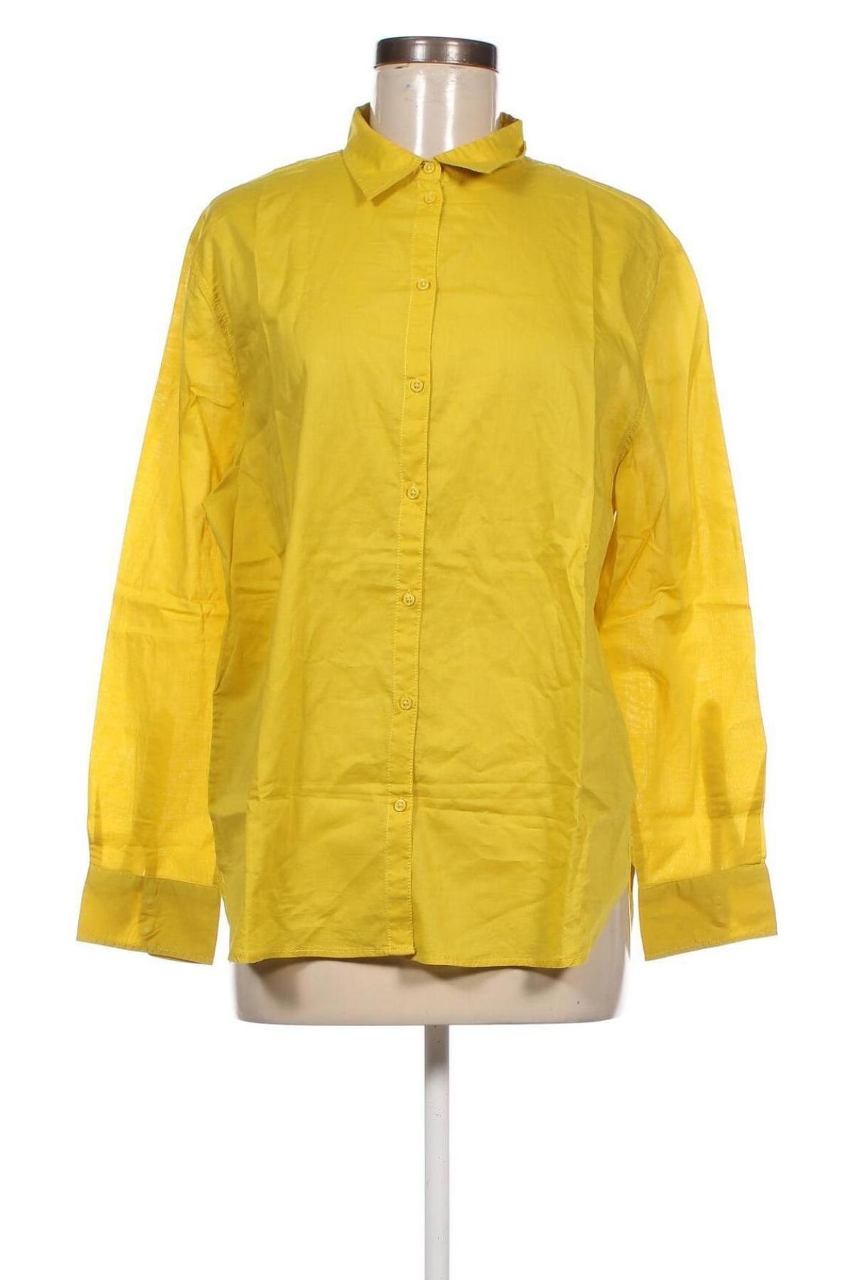 Дамска риза Yessica, Размер L, Цвят Жълт, Цена 14,30 лв.