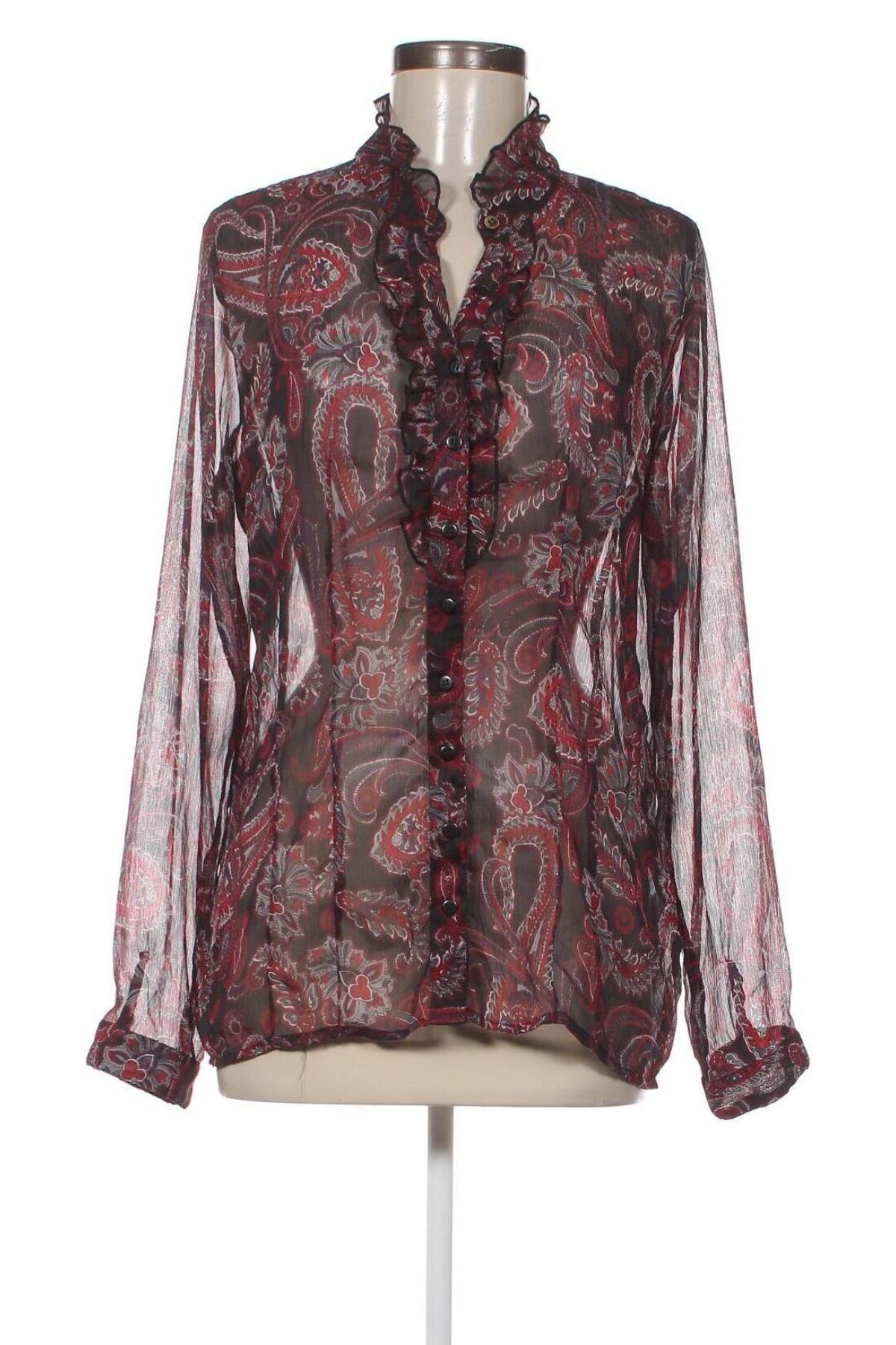 Γυναικείο πουκάμισο Zabaione, Μέγεθος XL, Χρώμα Πολύχρωμο, Τιμή 17,03 €