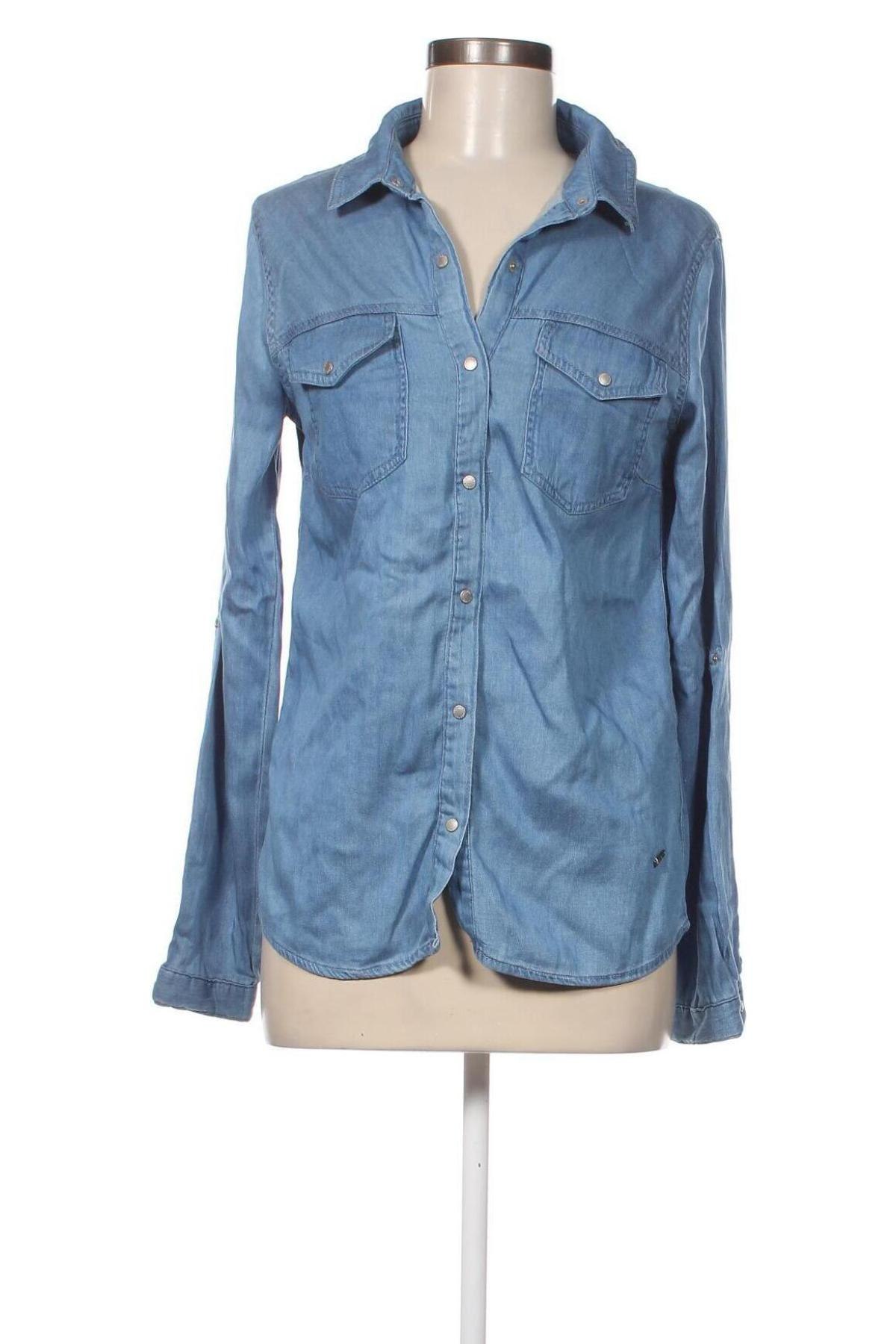 Γυναικείο πουκάμισο Zabaione, Μέγεθος S, Χρώμα Μπλέ, Τιμή 8,87 €