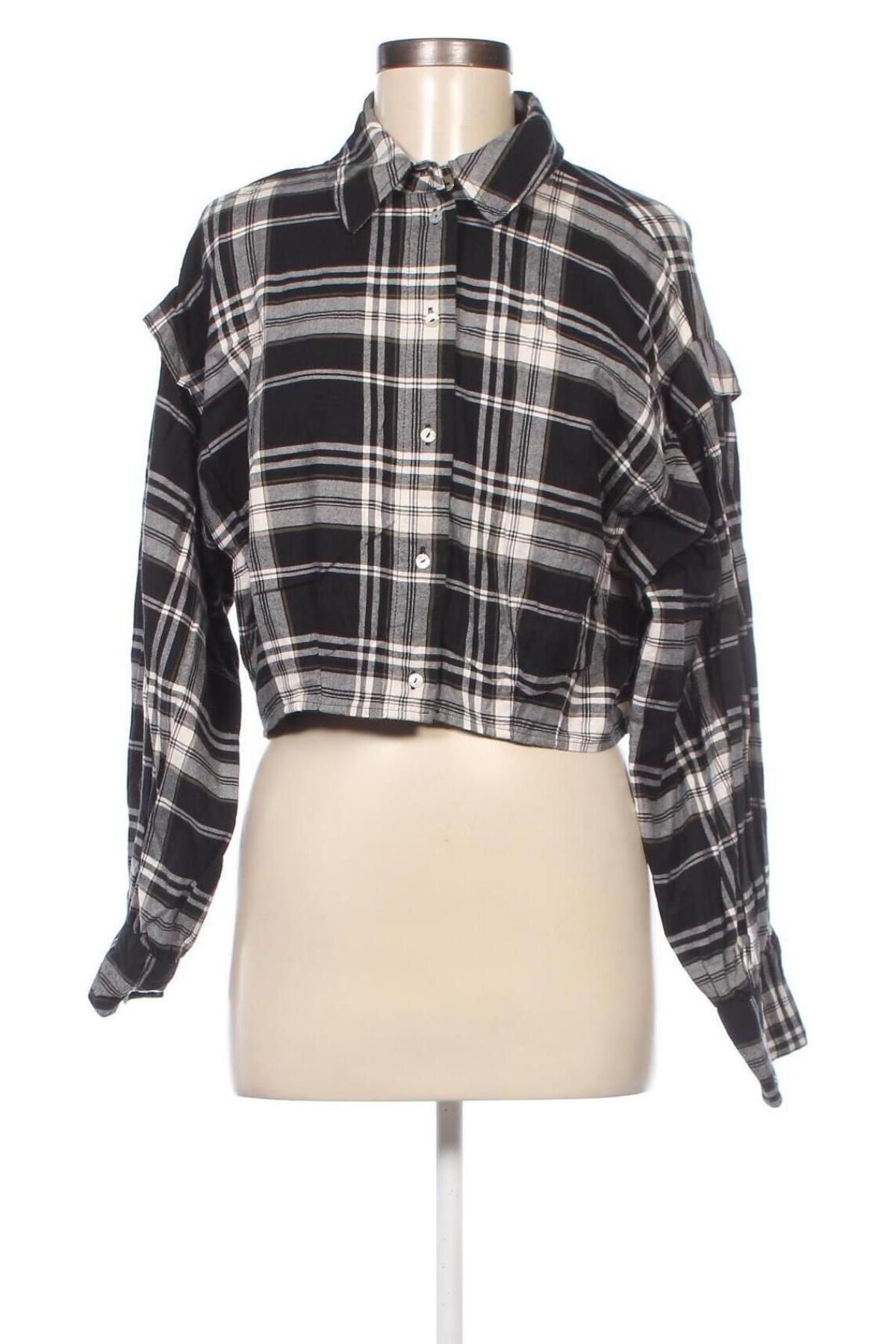 Γυναικείο πουκάμισο Zara, Μέγεθος XL, Χρώμα Πολύχρωμο, Τιμή 13,53 €