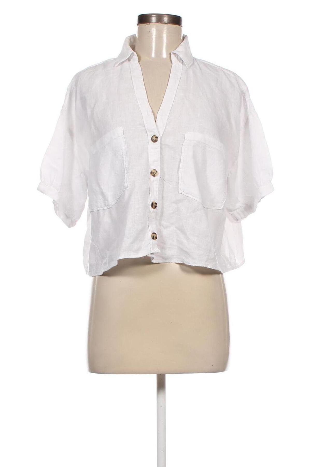 Dámska košeľa  Zara, Veľkosť S, Farba Biela, Cena  13,27 €