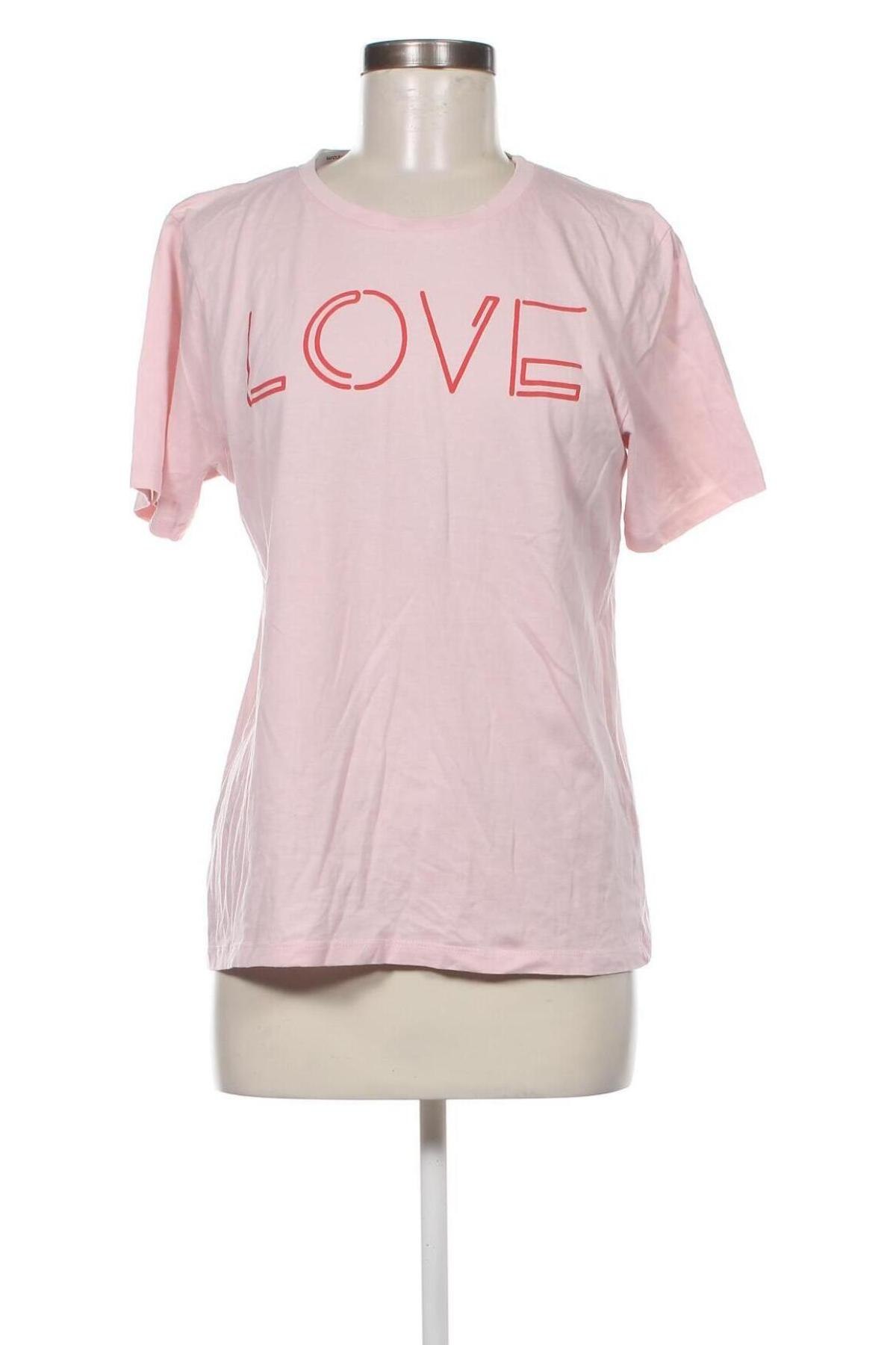 Дамска тениска, Размер L, Цвят Розов, Цена 13,00 лв.