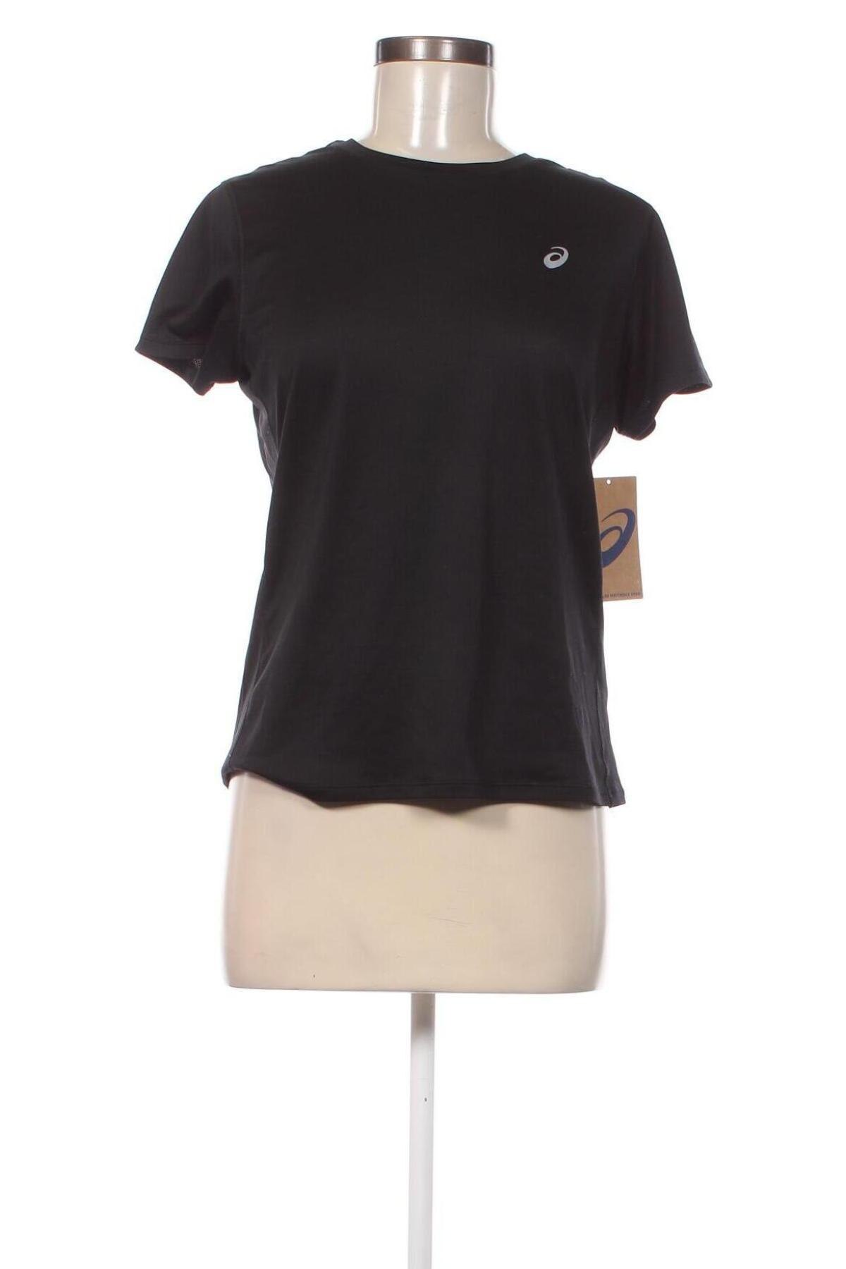 Γυναικείο t-shirt ASICS, Μέγεθος M, Χρώμα Μαύρο, Τιμή 24,55 €