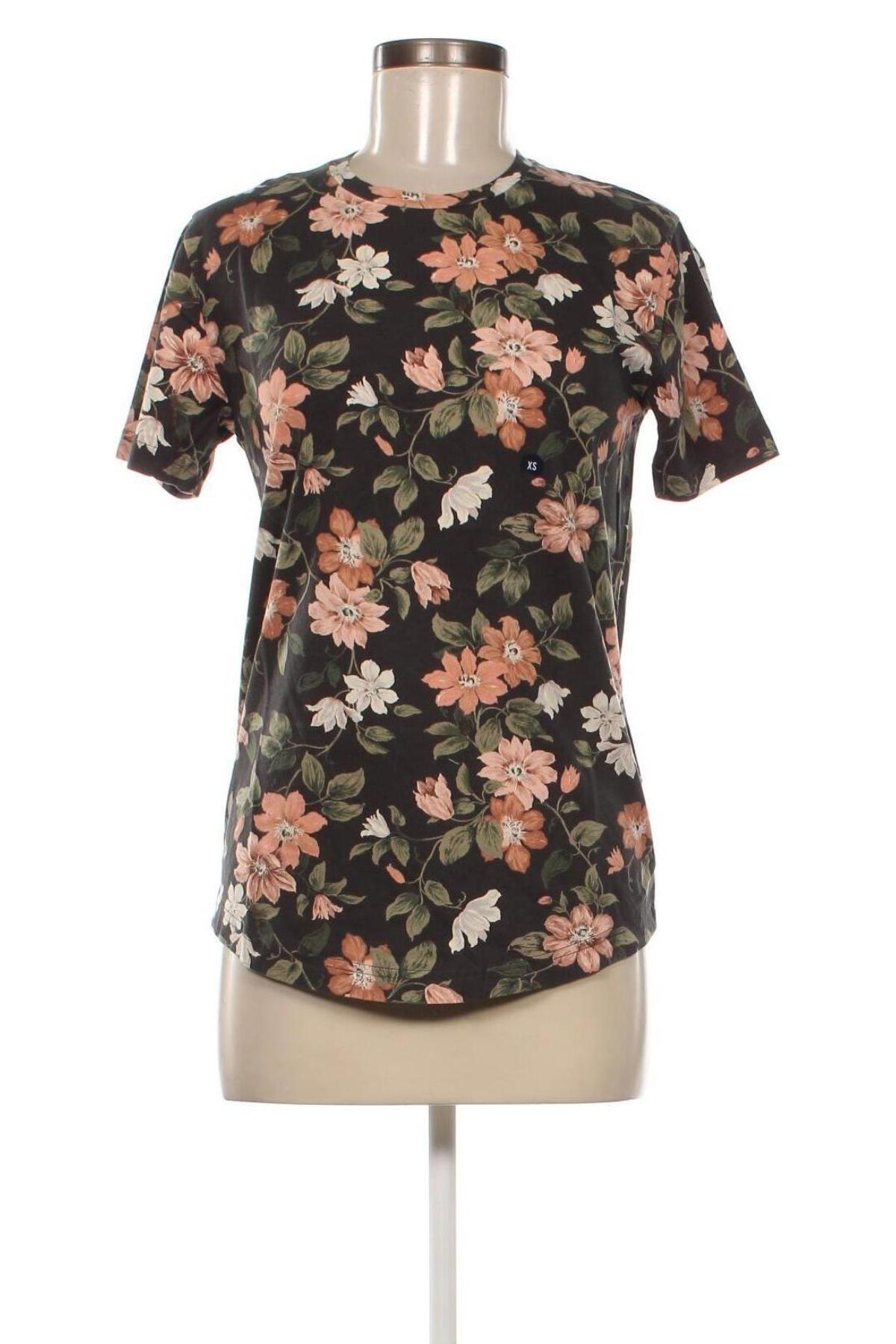 Γυναικείο t-shirt Abercrombie & Fitch, Μέγεθος XS, Χρώμα Πολύχρωμο, Τιμή 31,96 €