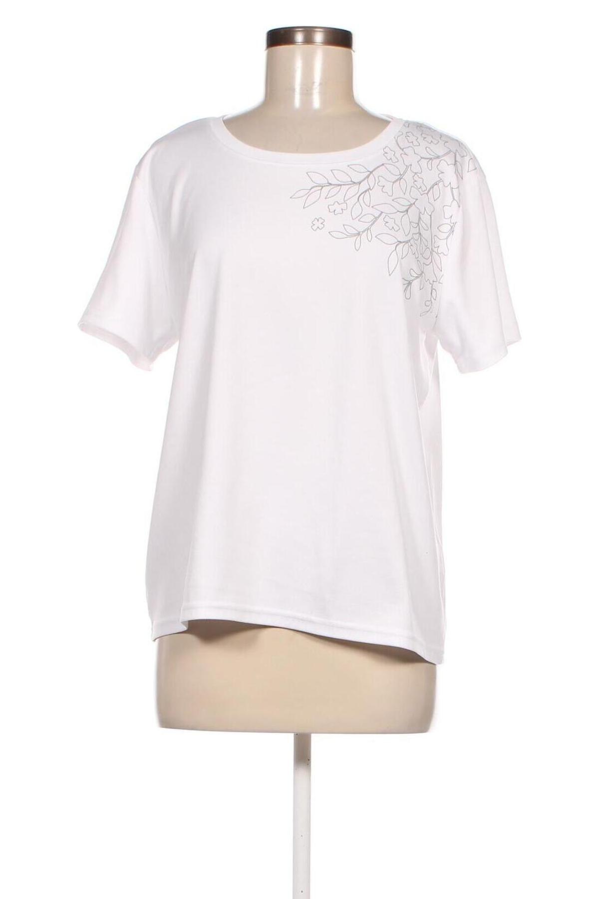 Γυναικείο t-shirt Crane, Μέγεθος L, Χρώμα Λευκό, Τιμή 8,04 €