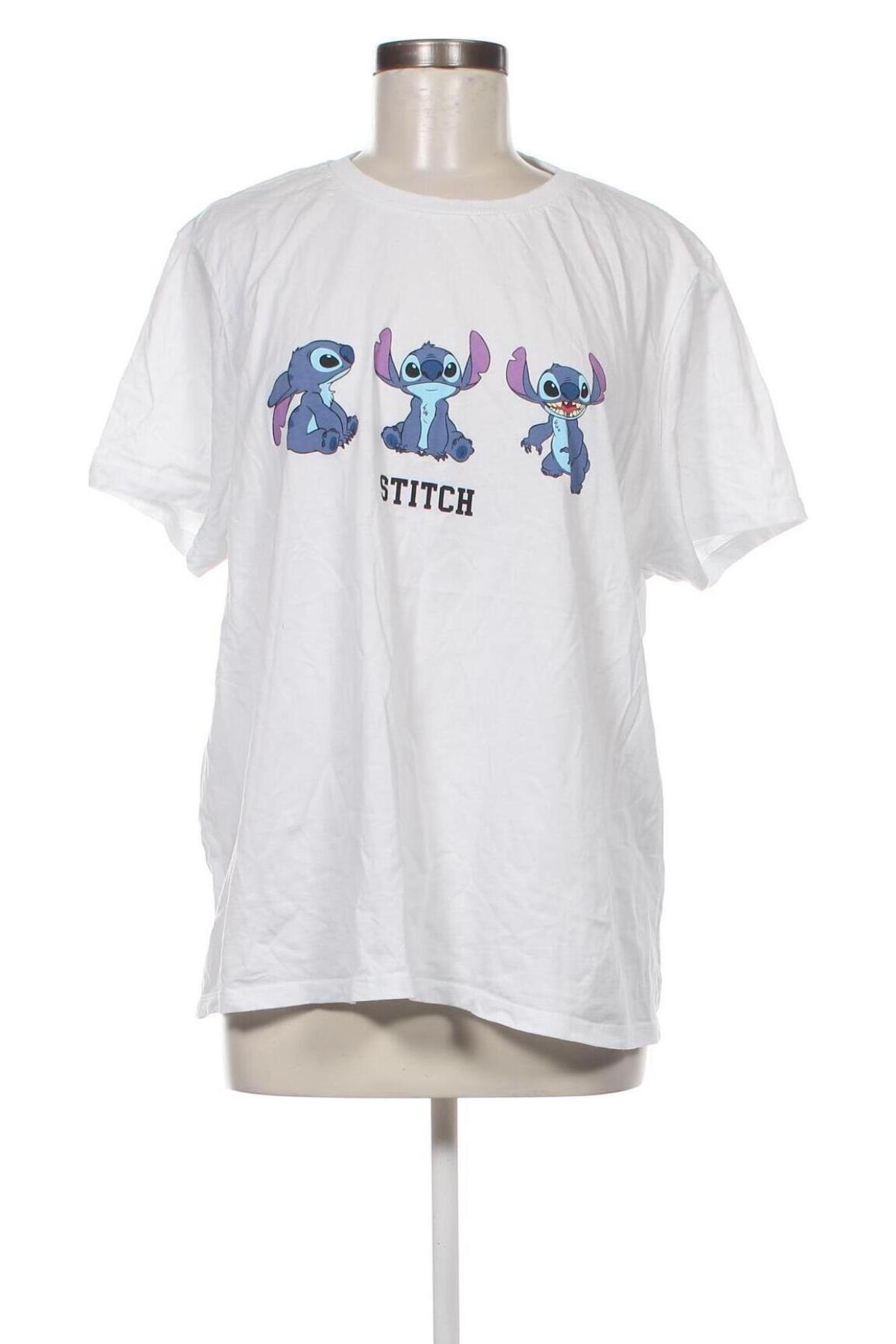 Damski T-shirt Disney, Rozmiar XL, Kolor Biały, Cena 41,58 zł