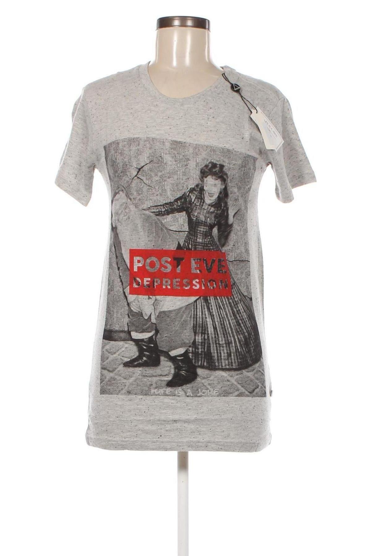 Damen T-Shirt Eleven Paris, Größe XS, Farbe Grau, Preis € 37,11