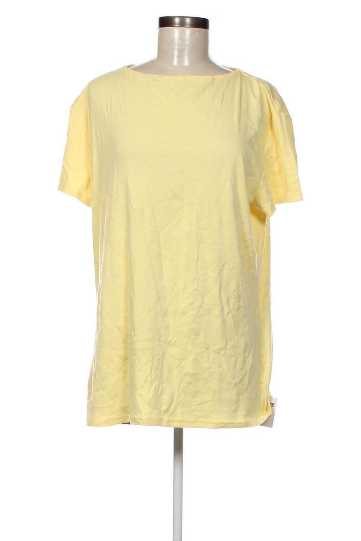 Γυναικείο t-shirt Ellen Tracy, Μέγεθος XXL, Χρώμα Κίτρινο, Τιμή 13,81 €