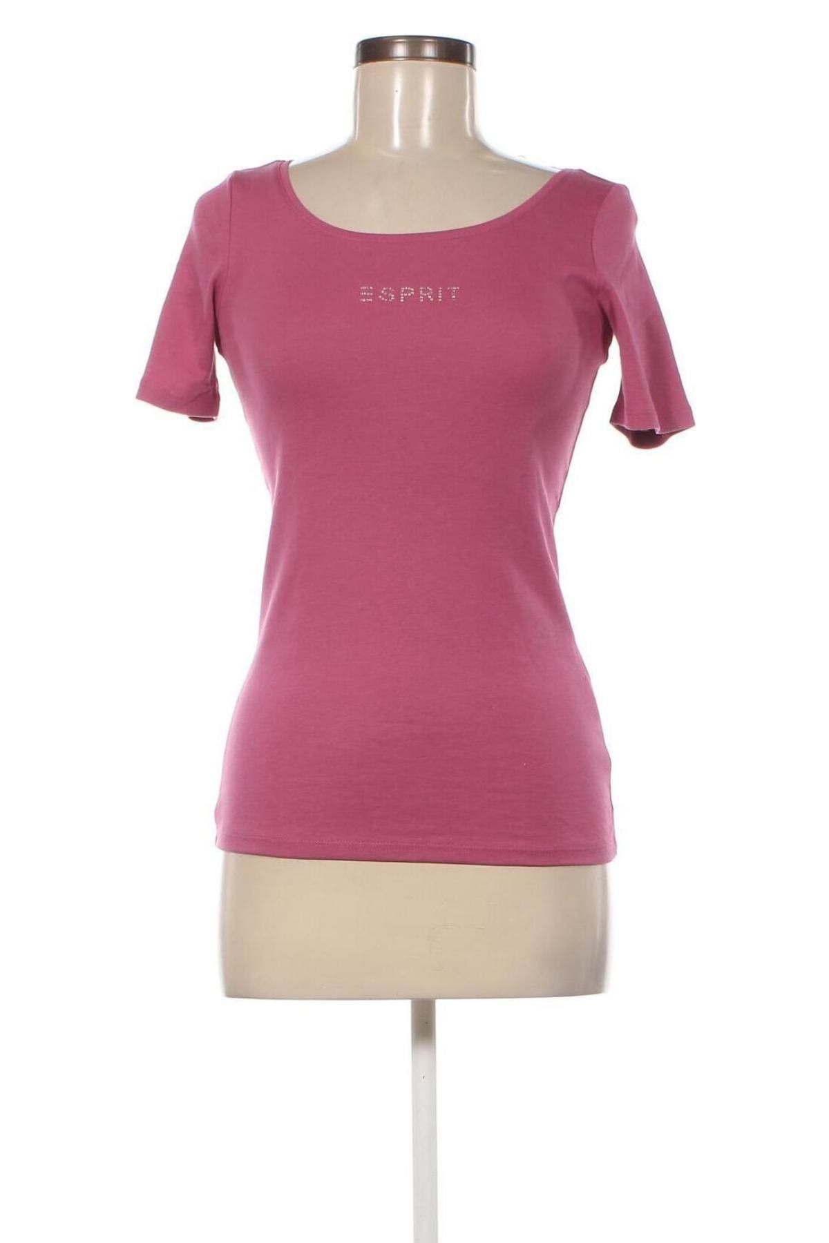 Дамска тениска Esprit, Размер XS, Цвят Розов, Цена 16,20 лв.
