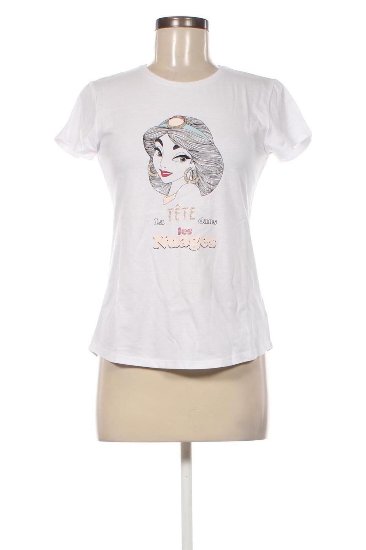 Γυναικείο t-shirt Etam, Μέγεθος S, Χρώμα Λευκό, Τιμή 10,02 €