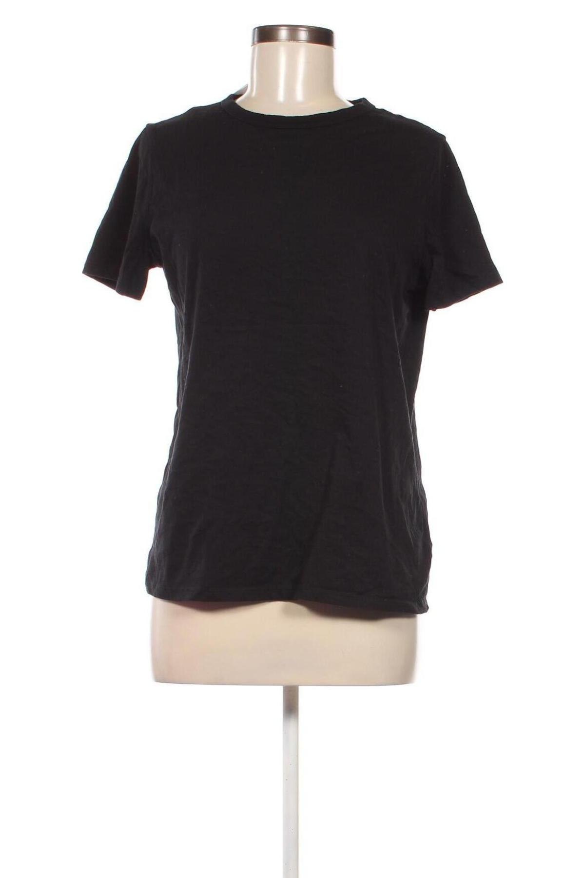 Дамска тениска F&F, Размер L, Цвят Черен, Цена 13,00 лв.