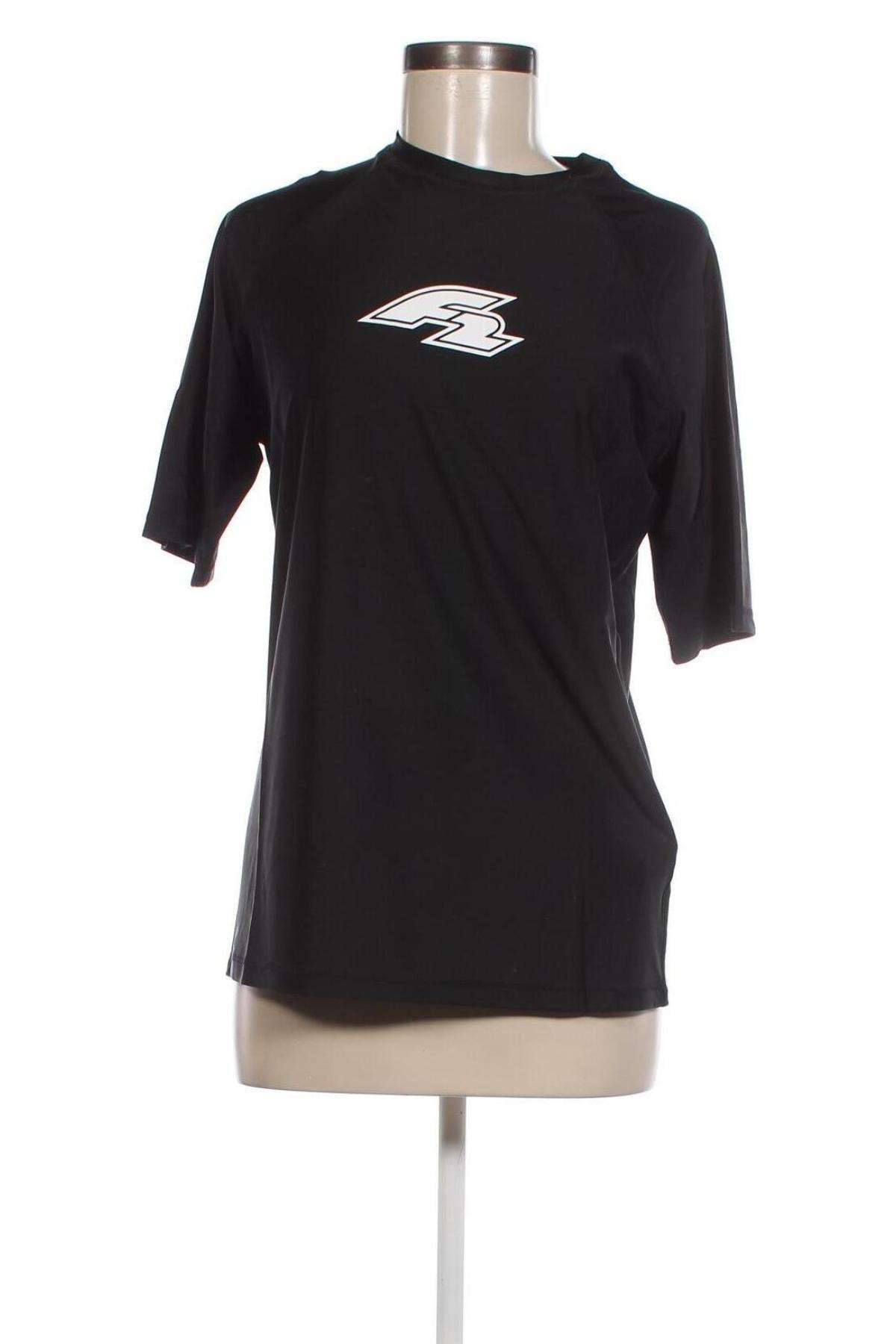 Γυναικείο t-shirt F2, Μέγεθος L, Χρώμα Μαύρο, Τιμή 25,89 €