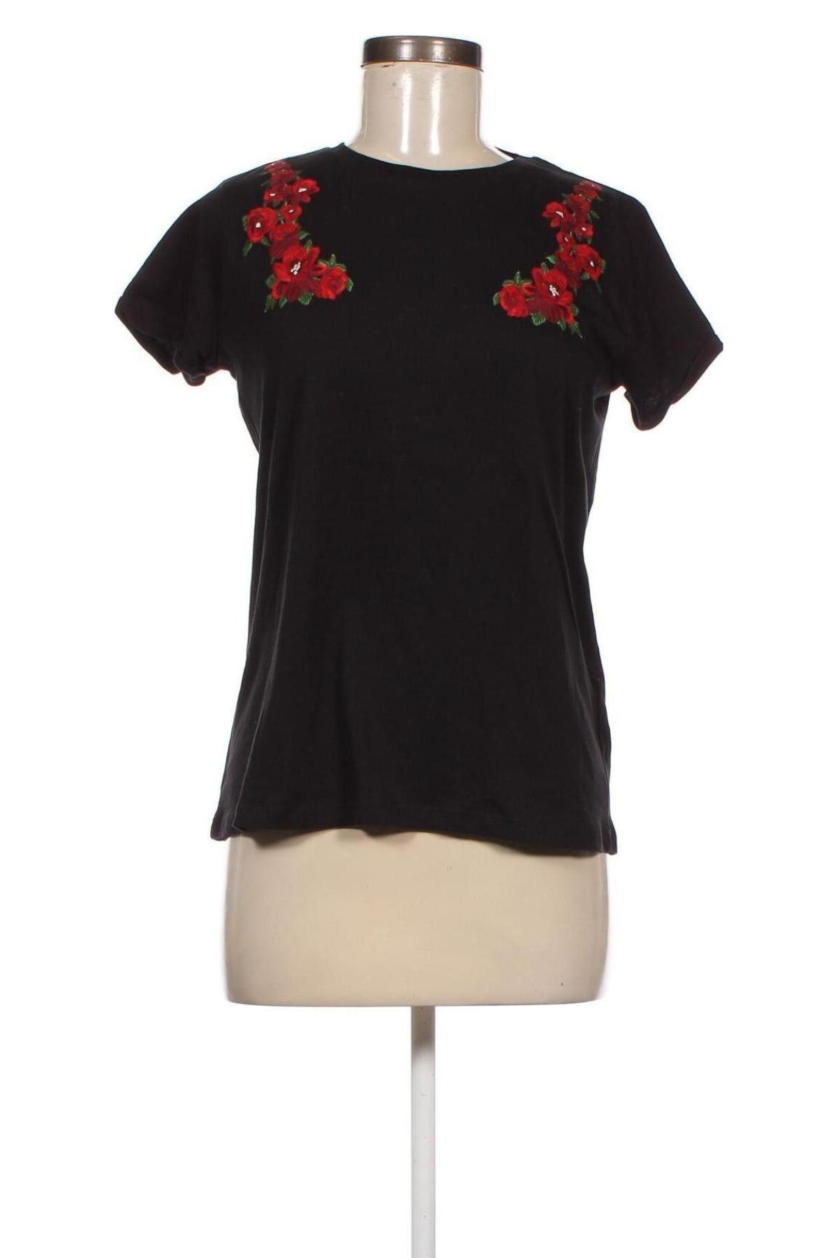 Γυναικείο t-shirt Fb Sister, Μέγεθος S, Χρώμα Μαύρο, Τιμή 6,67 €