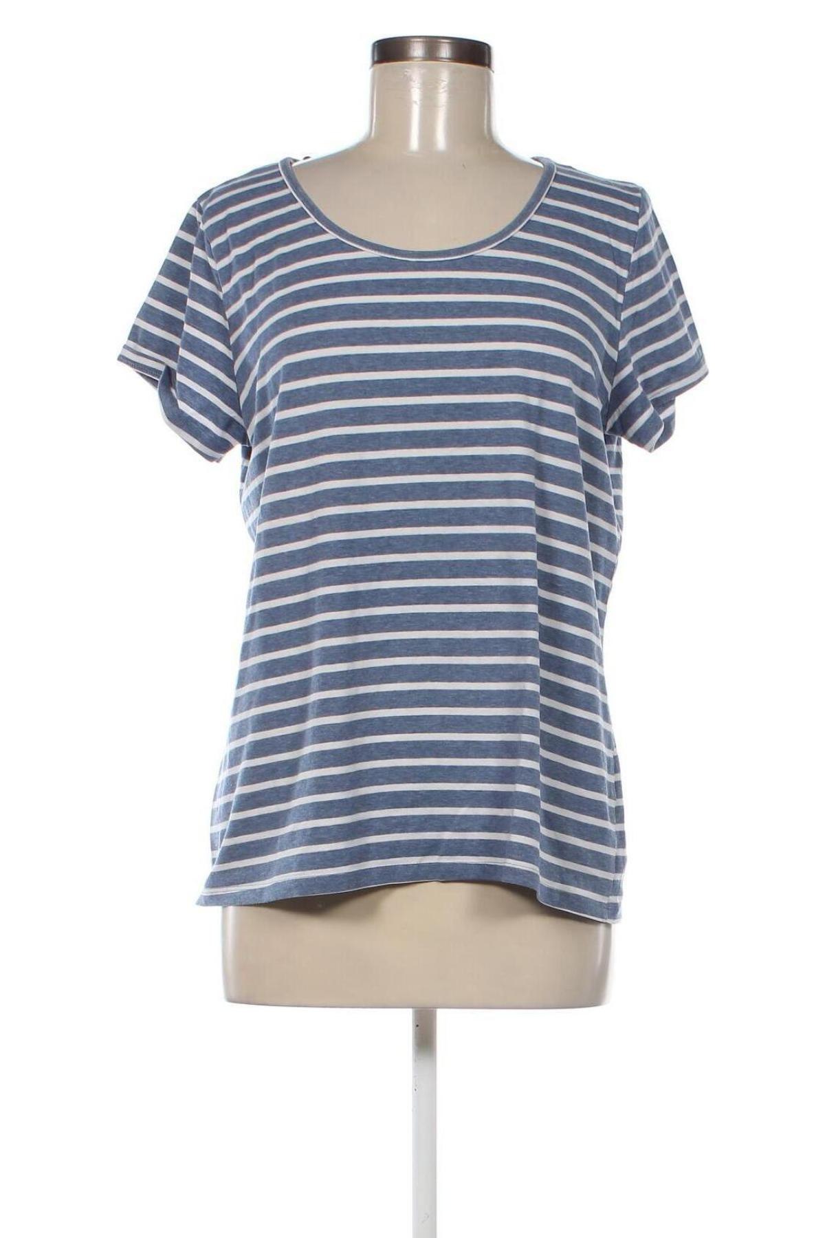 Γυναικείο t-shirt Gina, Μέγεθος L, Χρώμα Μπλέ, Τιμή 8,04 €