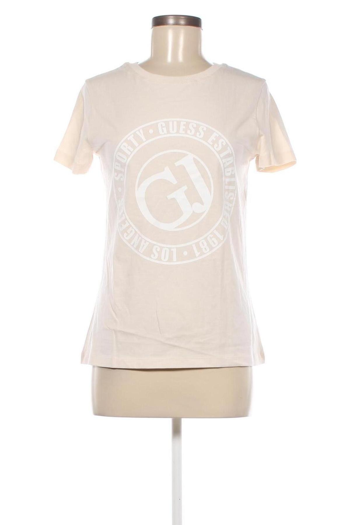 Damen T-Shirt Guess, Größe S, Farbe Ecru, Preis € 37,11