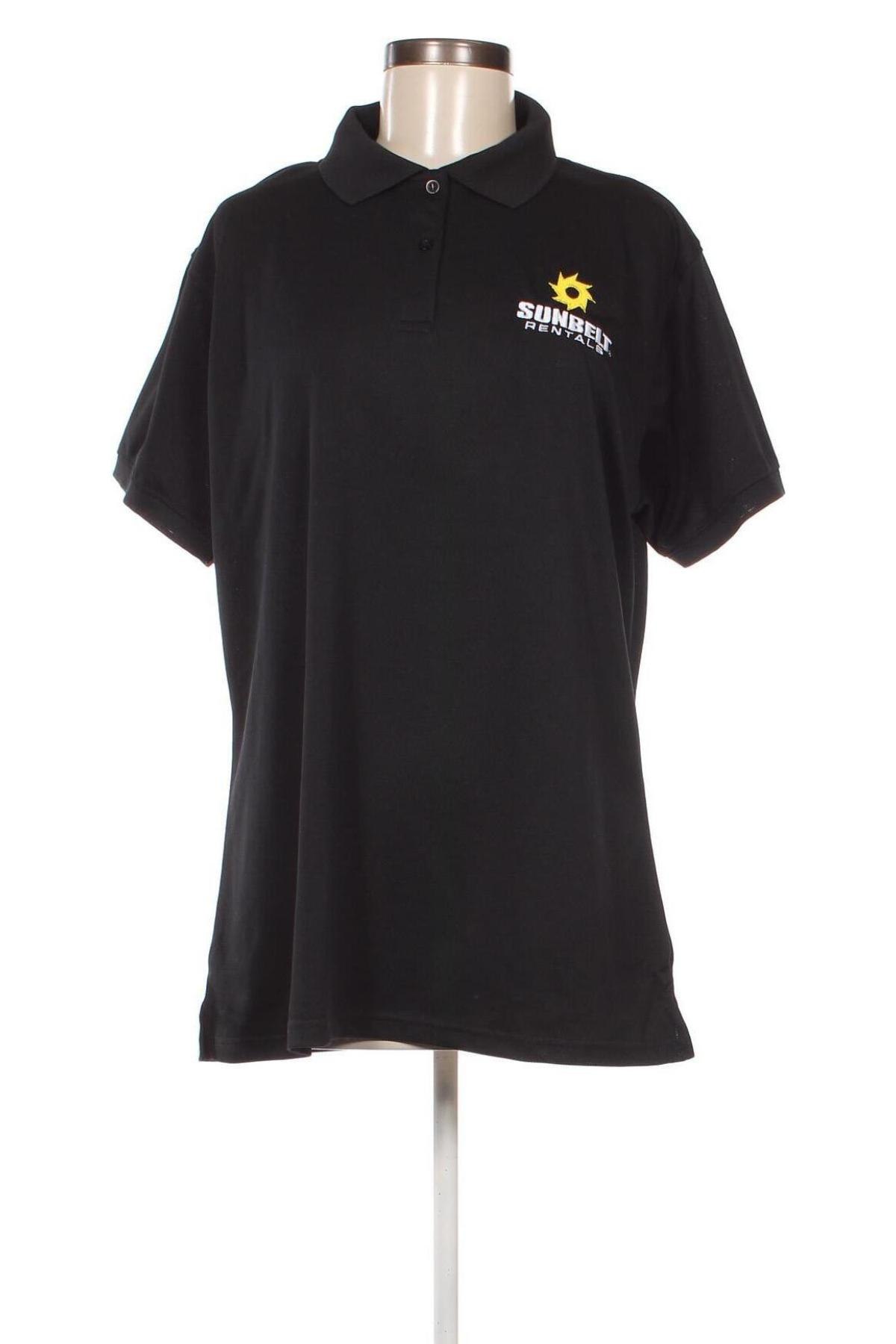 Dámske tričko Henbury, Veľkosť 3XL, Farba Čierna, Cena  4,90 €