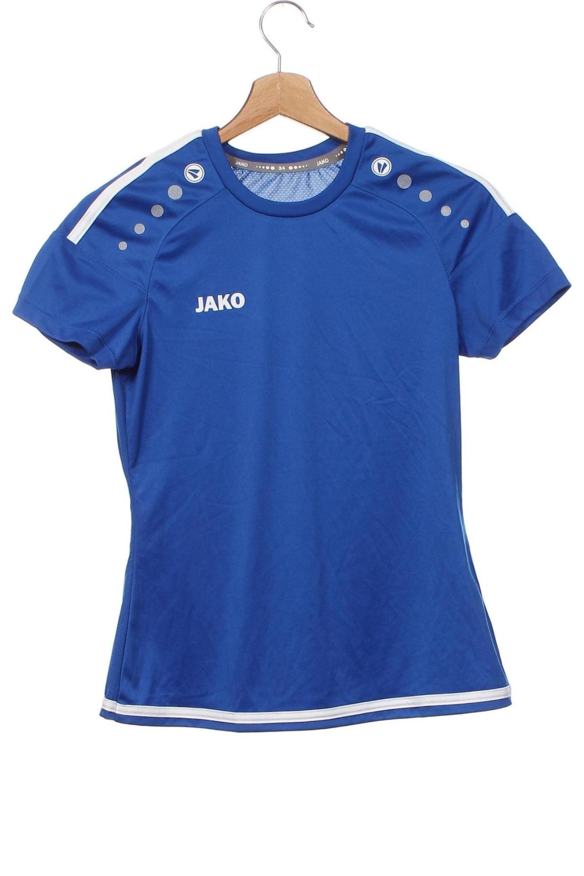 Γυναικείο t-shirt Jako, Μέγεθος XS, Χρώμα Μπλέ, Τιμή 4,75 €