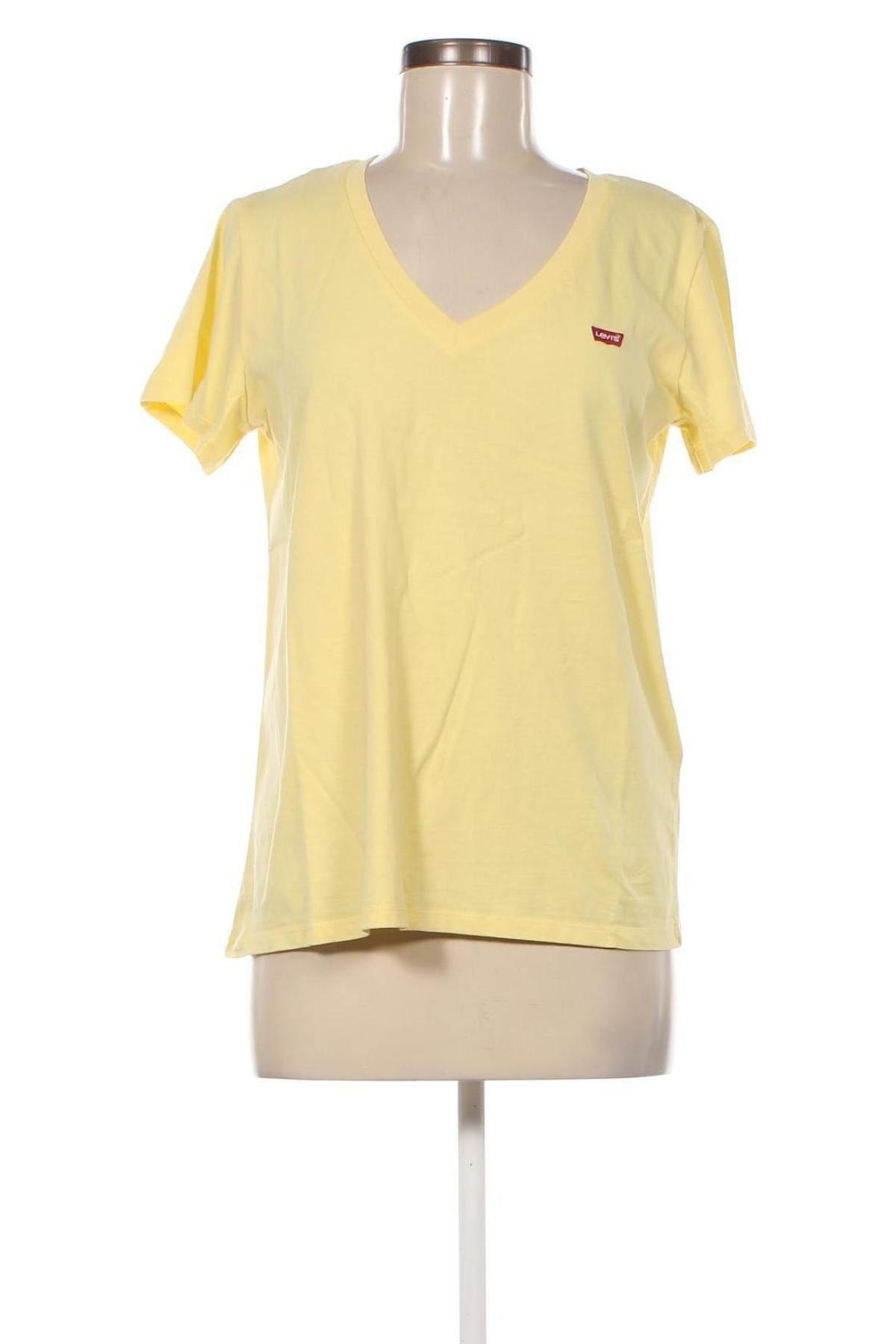 Γυναικείο t-shirt Levi's, Μέγεθος M, Χρώμα Κίτρινο, Τιμή 31,96 €