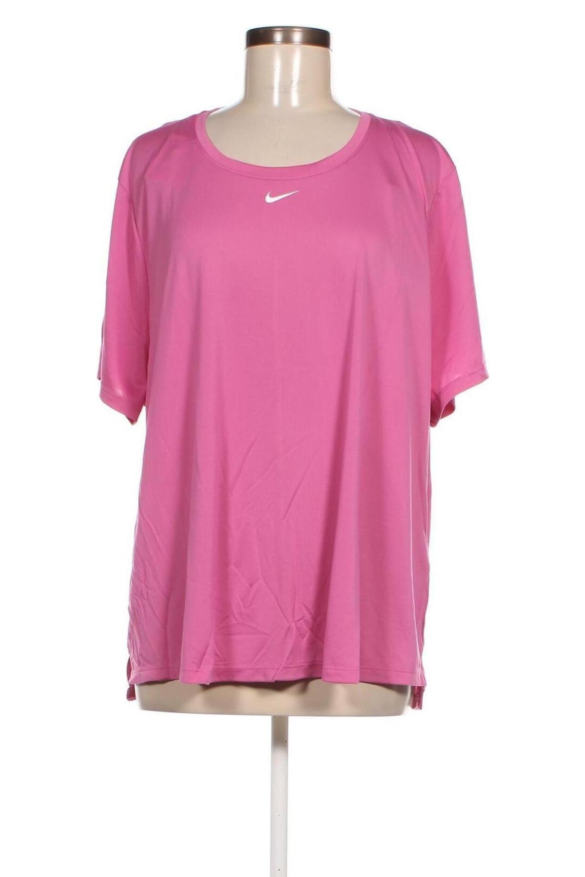 Γυναικείο t-shirt Nike, Μέγεθος XXL, Χρώμα Ρόζ , Τιμή 30,04 €