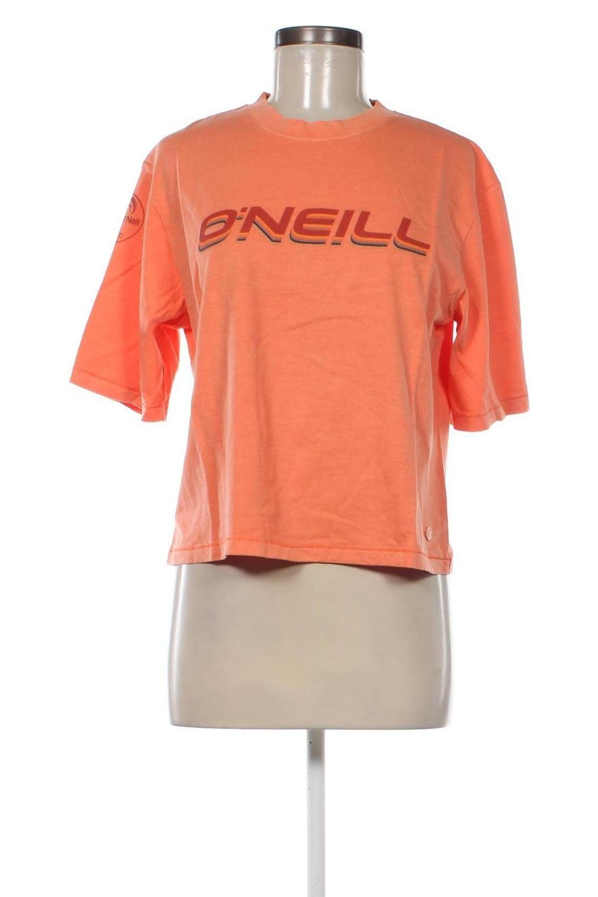 Damen T-Shirt O'neill, Größe M, Farbe Orange, Preis 13,10 €