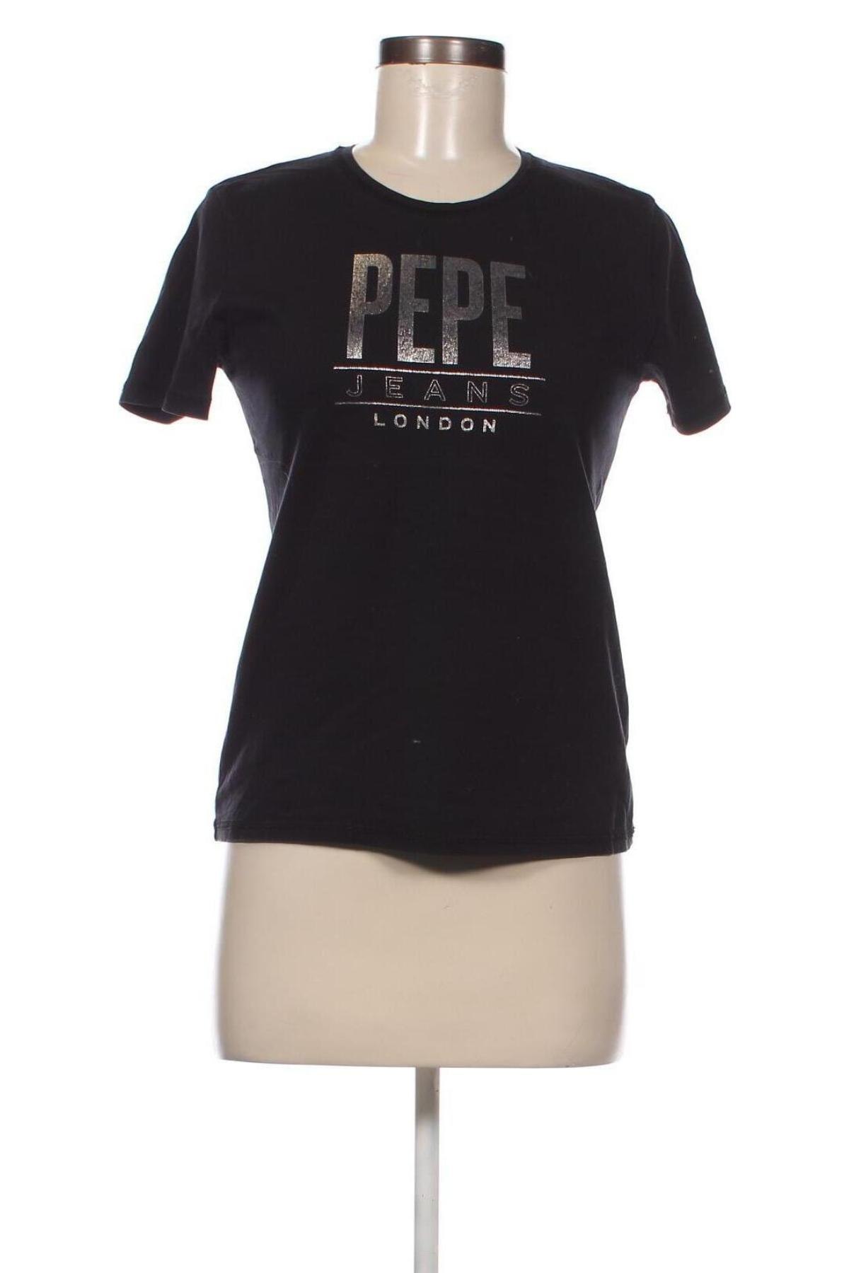 Tricou de femei Pepe Jeans, Mărime S, Culoare Negru, Preț 68,88 Lei