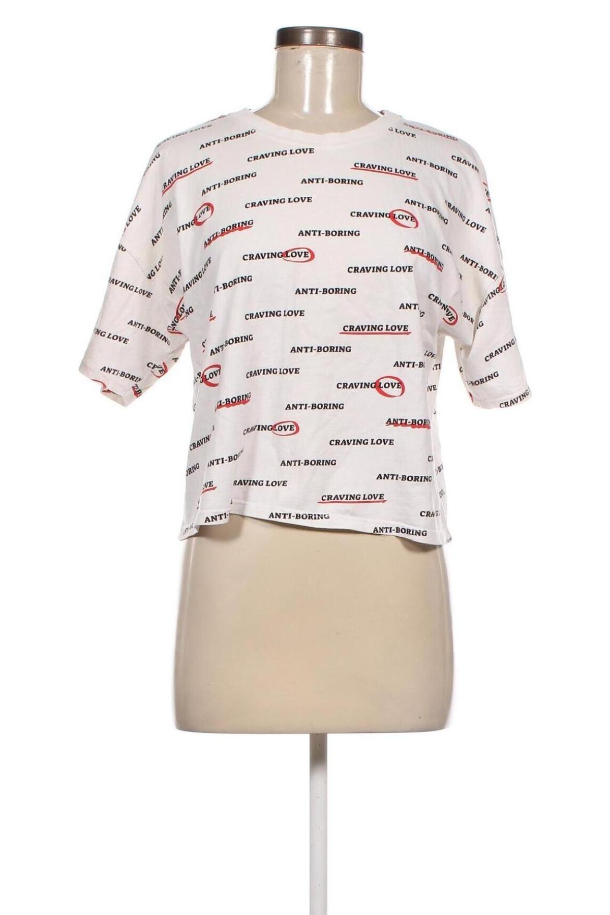Dámske tričko Pull&Bear, Veľkosť M, Farba Viacfarebná, Cena  6,62 €