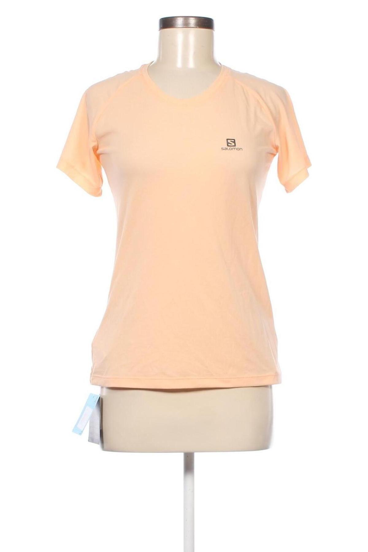 Damen T-Shirt Salomon, Größe S, Farbe Orange, Preis € 37,11