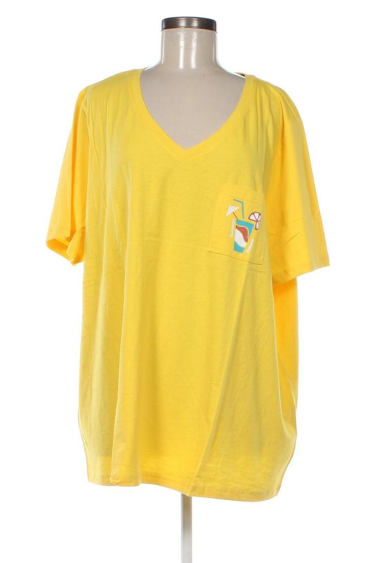 Damen T-Shirt Sheego, Größe 3XL, Farbe Gelb, Preis € 18,56