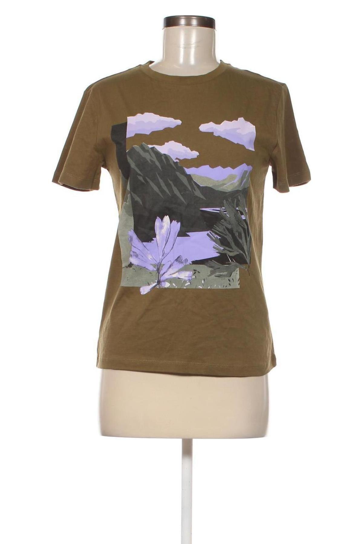 Γυναικείο t-shirt Soaked In Luxury, Μέγεθος S, Χρώμα Πράσινο, Τιμή 31,68 €