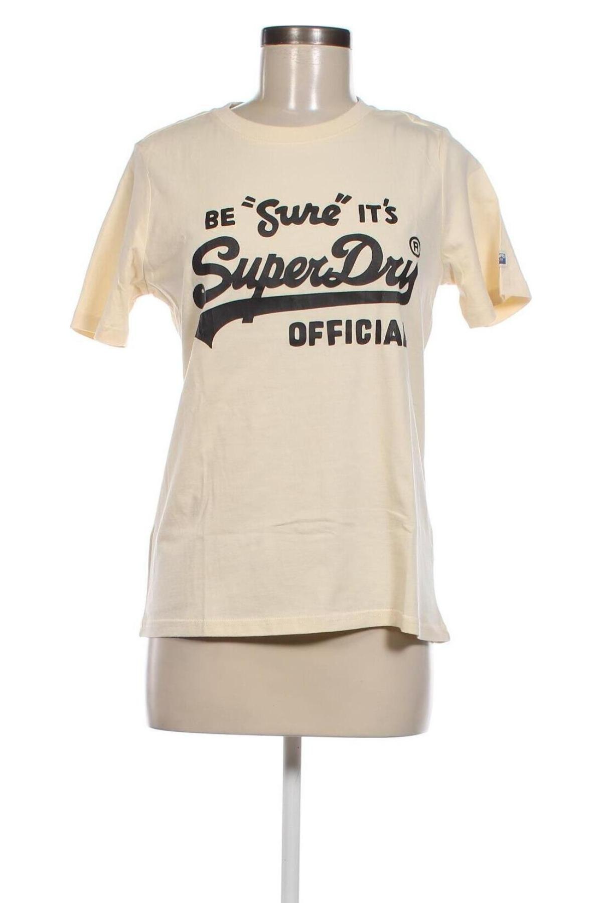 Dámské tričko Superdry, Velikost M, Barva Krémová, Cena  580,00 Kč