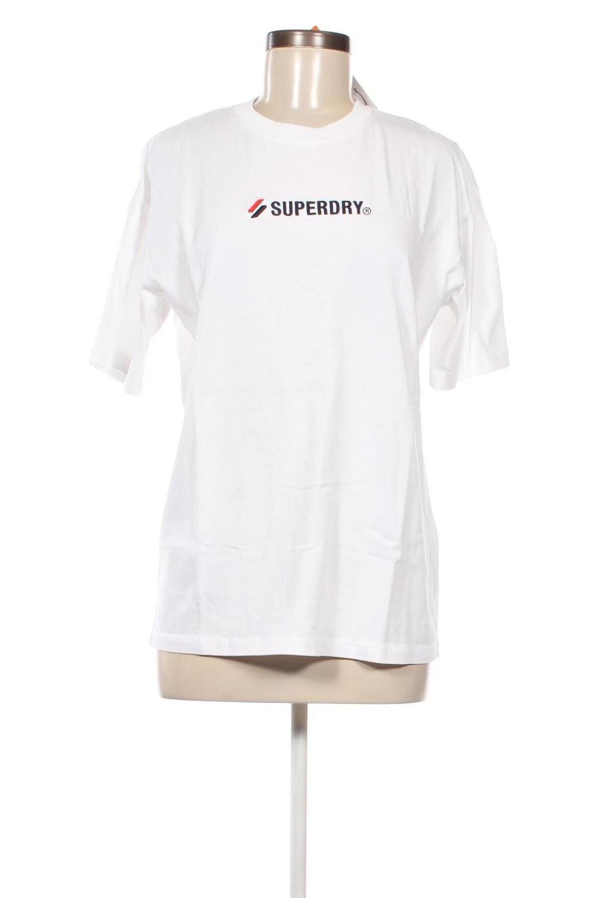 Дамска тениска Superdry, Размер M, Цвят Бял, Цена 22,80 лв.