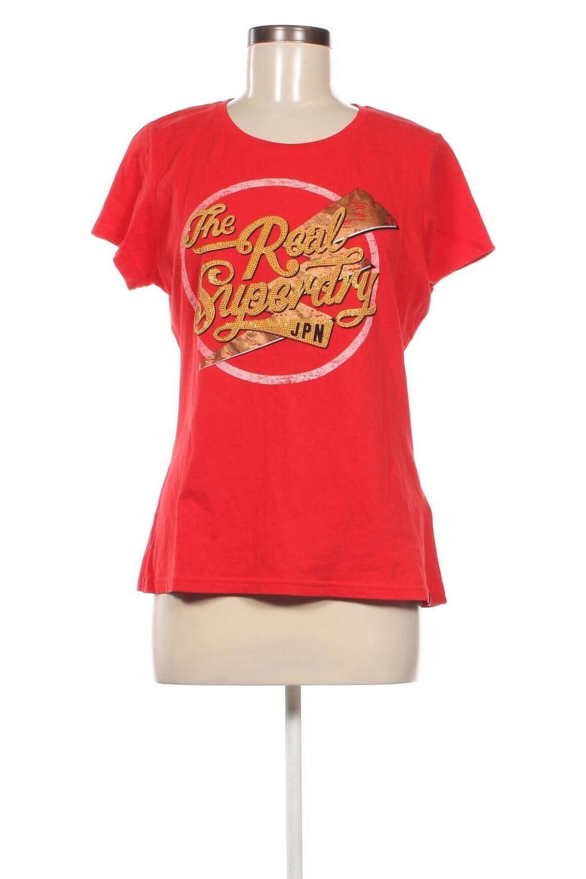 Dámské tričko Superdry, Velikost XL, Barva Červená, Cena  331,00 Kč