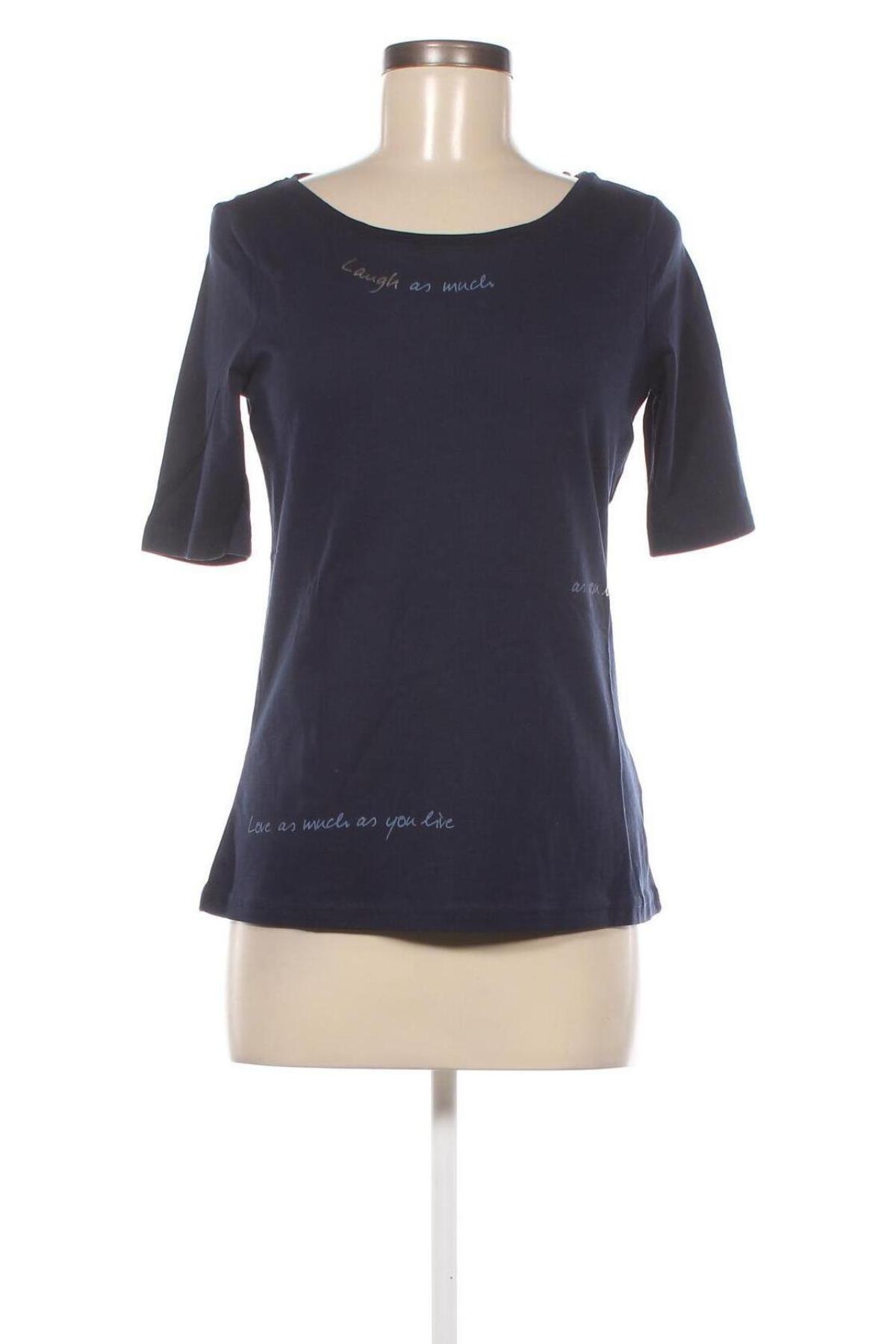 Damen T-Shirt Tom Tailor, Größe XS, Farbe Blau, Preis 18,56 €