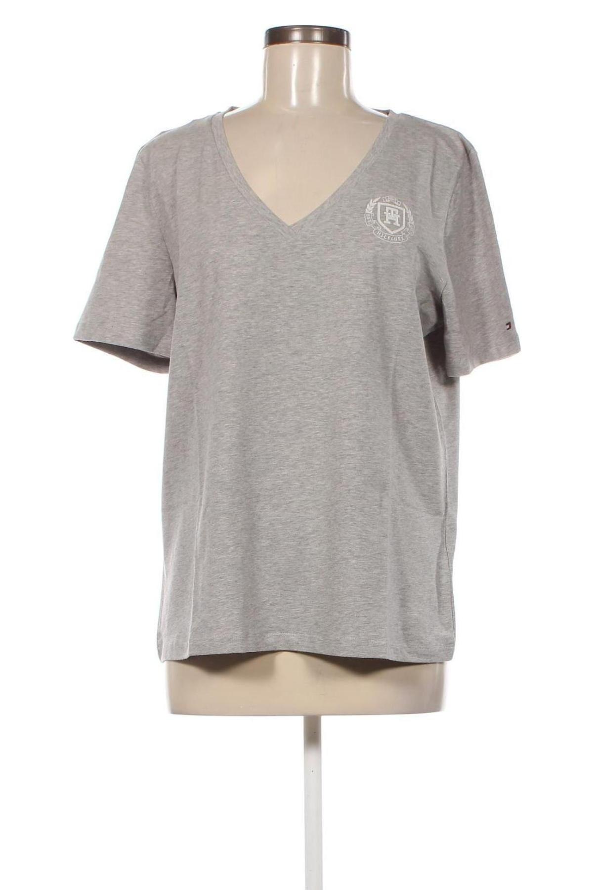 Damen T-Shirt Tommy Hilfiger, Größe XL, Farbe Grau, Preis 37,11 €