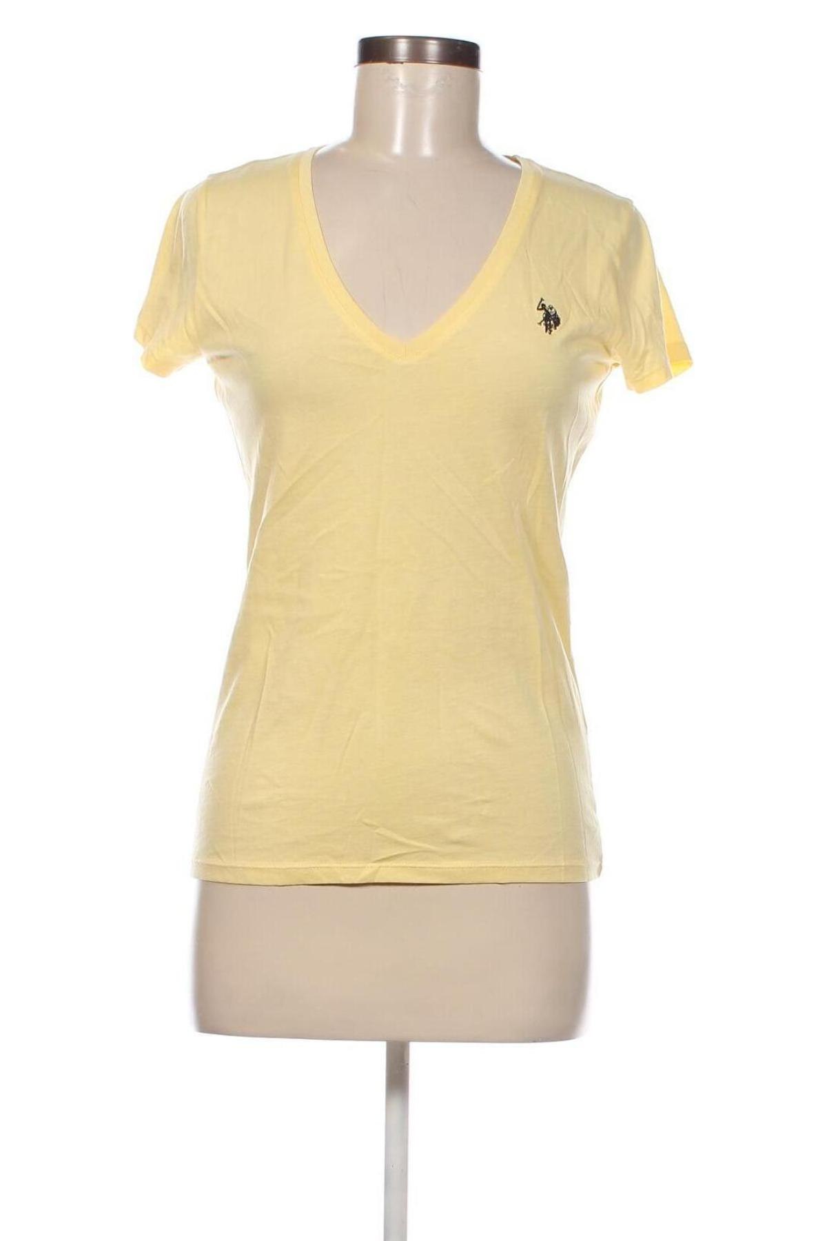 Damen T-Shirt U.S. Polo Assn., Größe S, Farbe Gelb, Preis 31,96 €