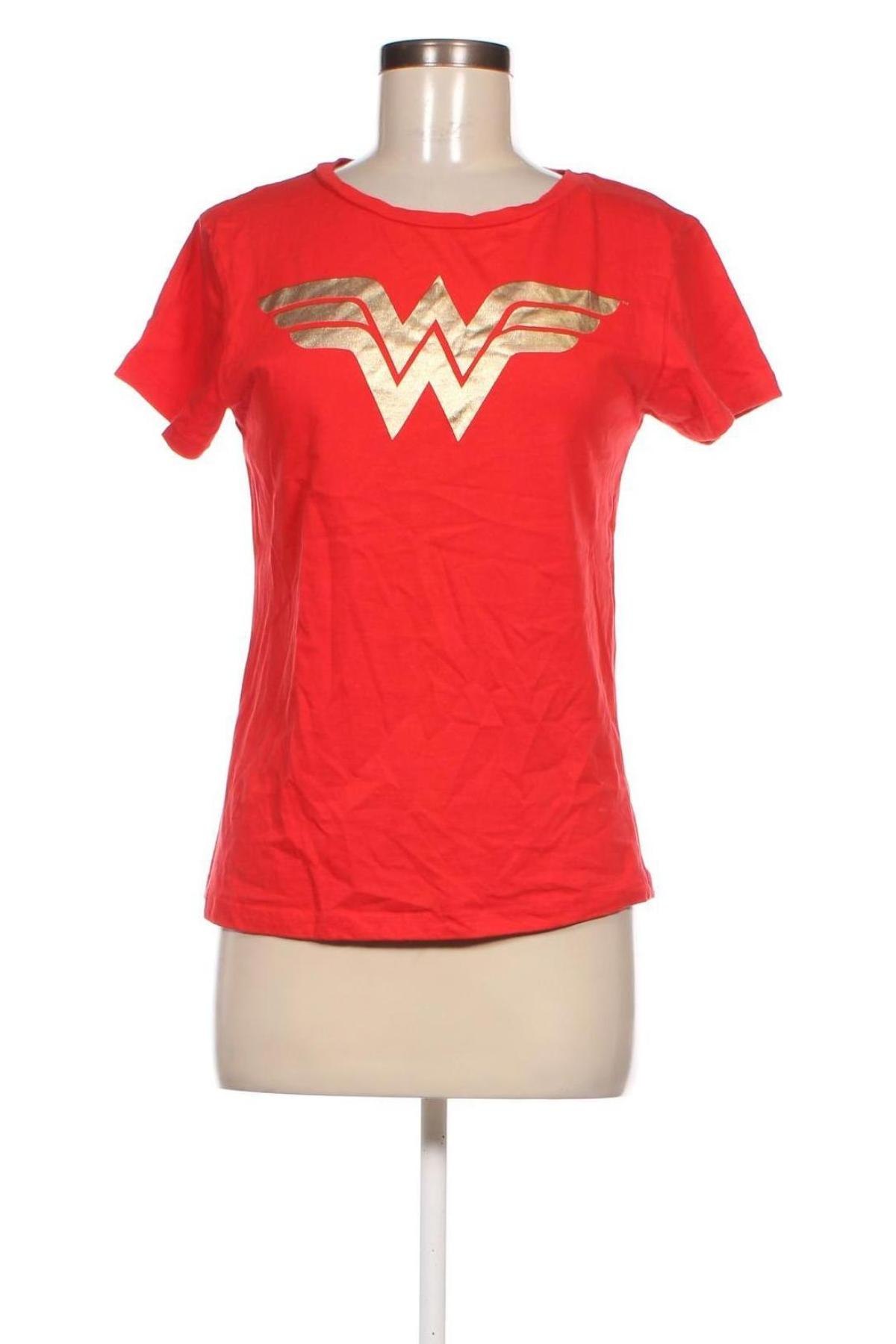 Tricou de femei Wonder Woman, Mărime M, Culoare Roșu, Preț 42,76 Lei