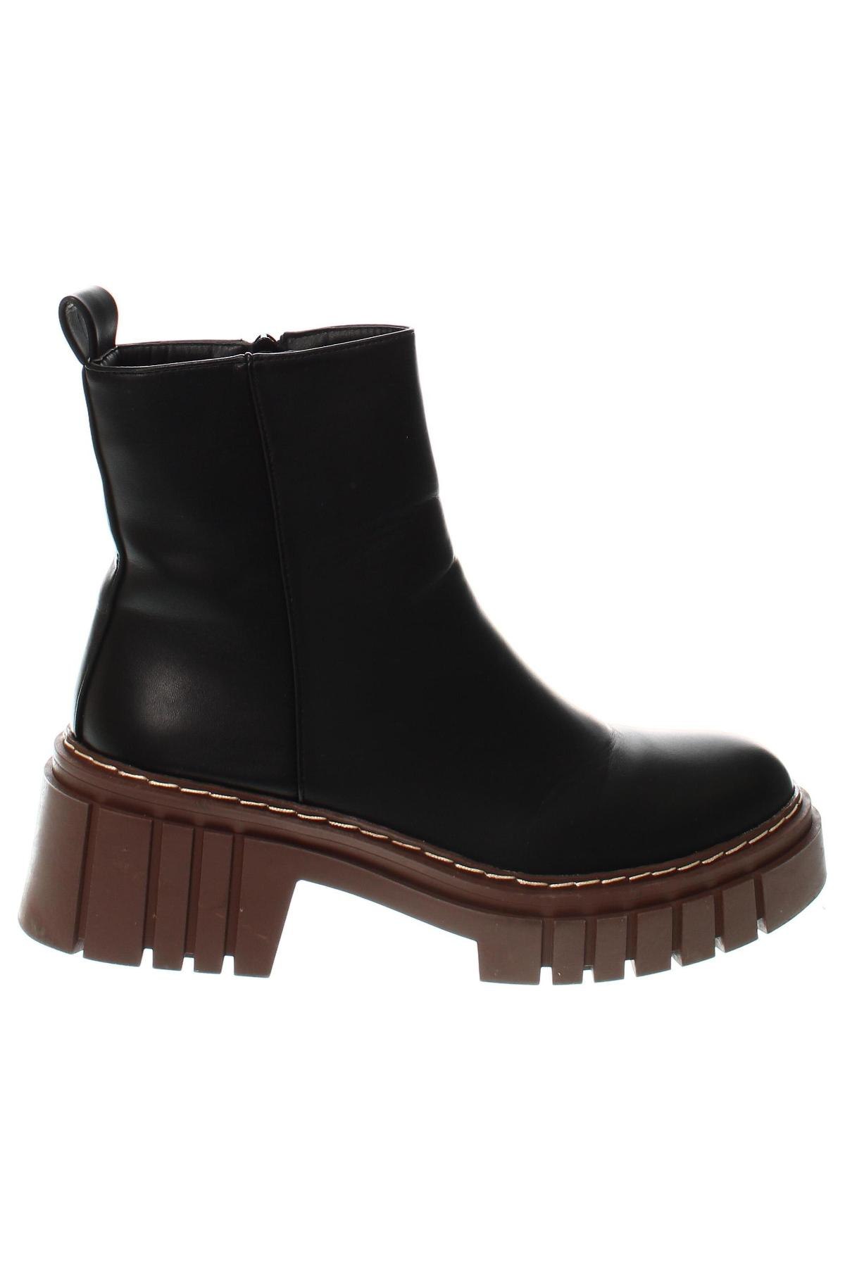 Dámské poltopánky Ideal Shoes, Veľkosť 40, Farba Čierna, Cena  20,90 €