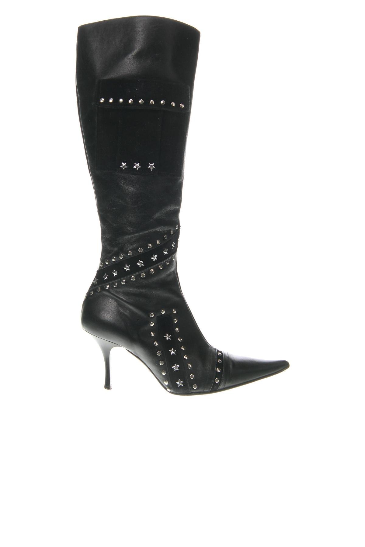 Γυναικείες μπότες Alba Moda, Μέγεθος 35, Χρώμα Μαύρο, Τιμή 91,00 €