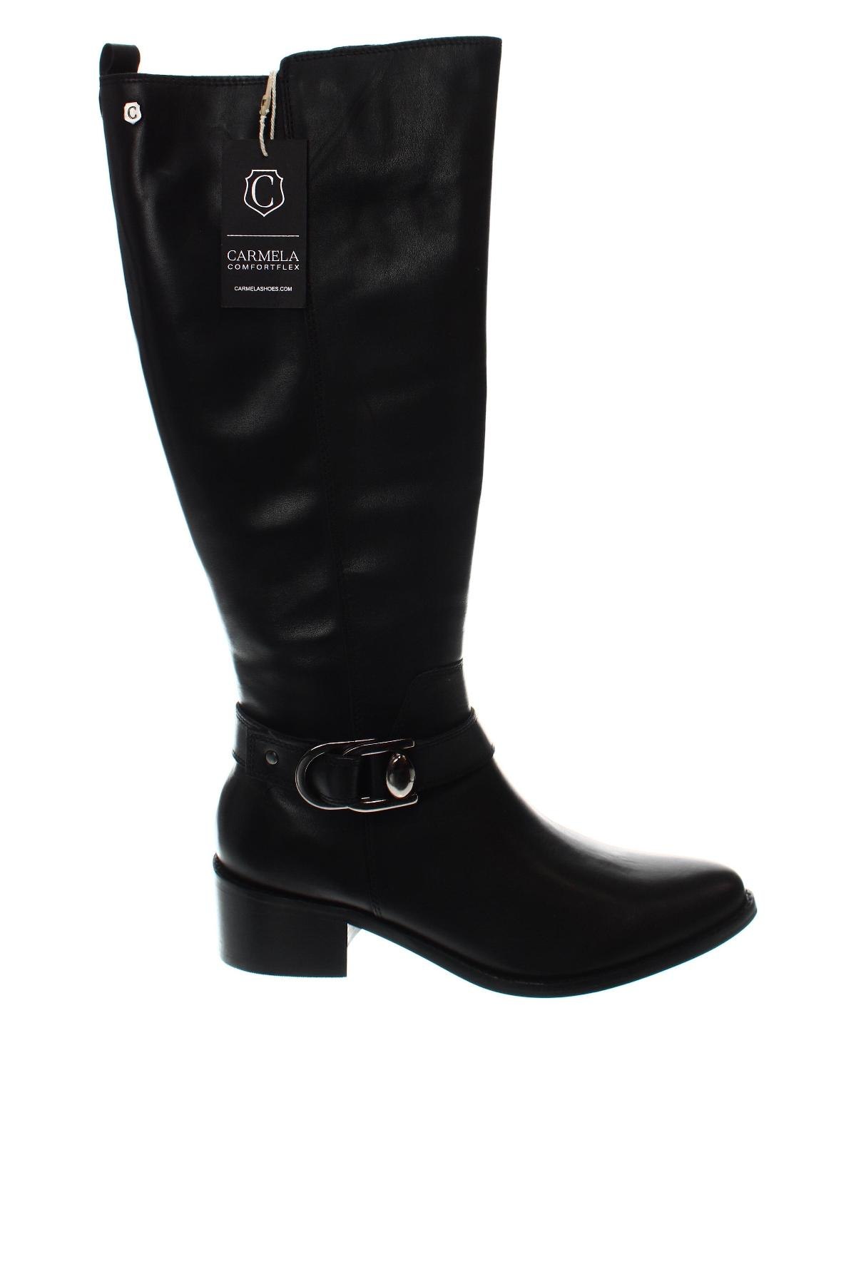 Γυναικείες μπότες Carmela, Μέγεθος 40, Χρώμα Μαύρο, Τιμή 38,56 €